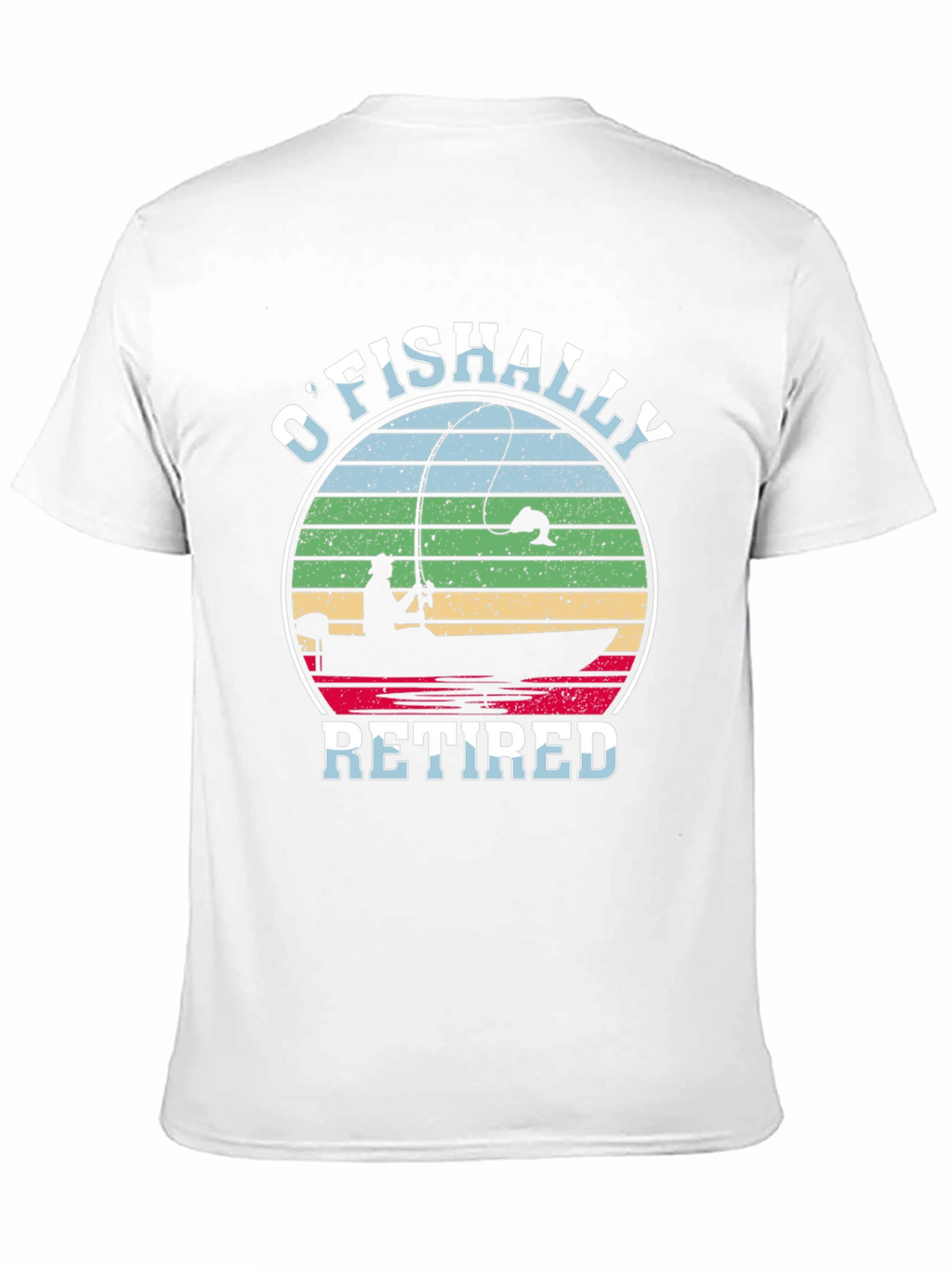 OFishally Retired Fishing T-Shirt