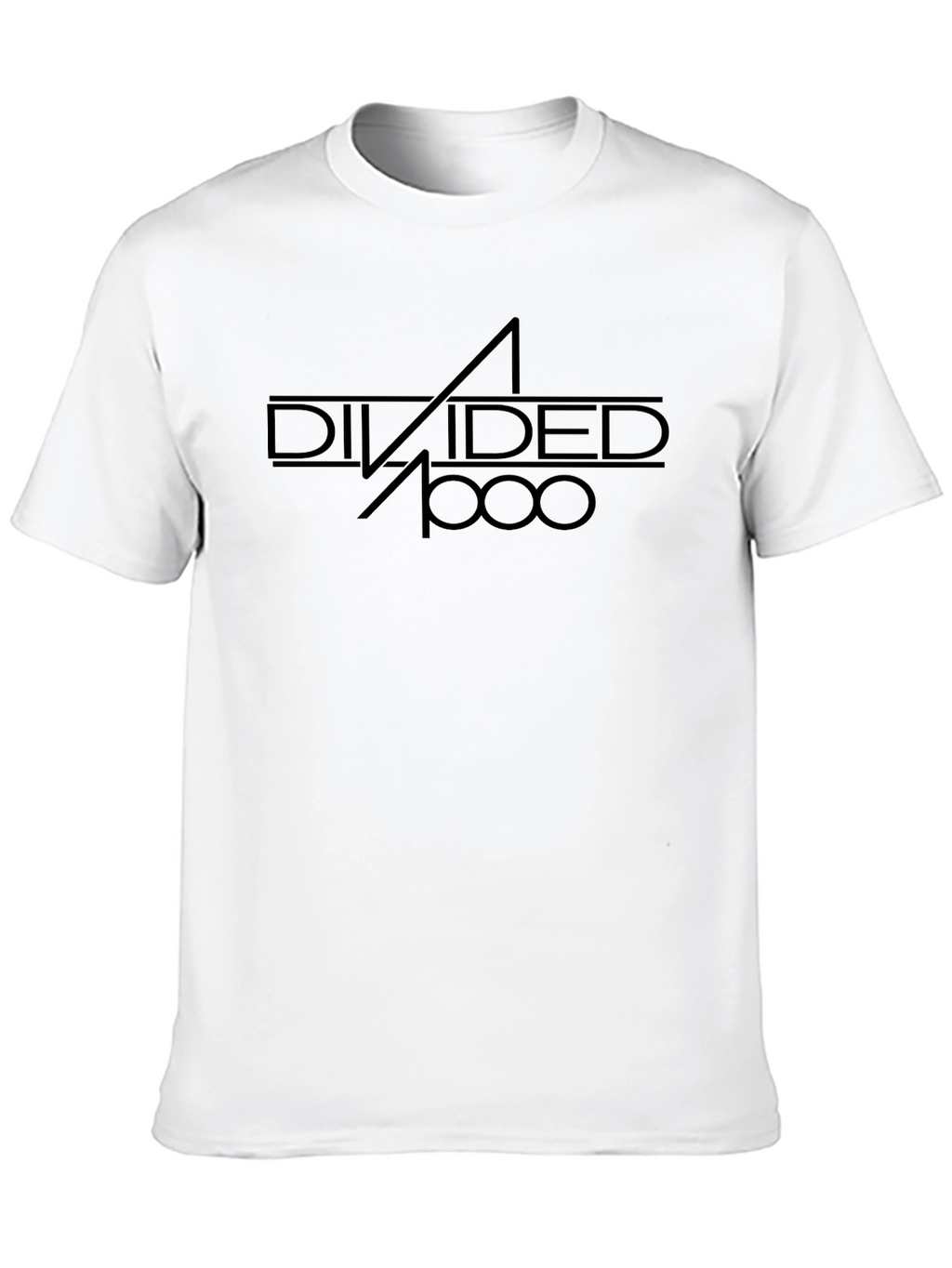 Divided 1000 Black Graphic Tee - Modern Style