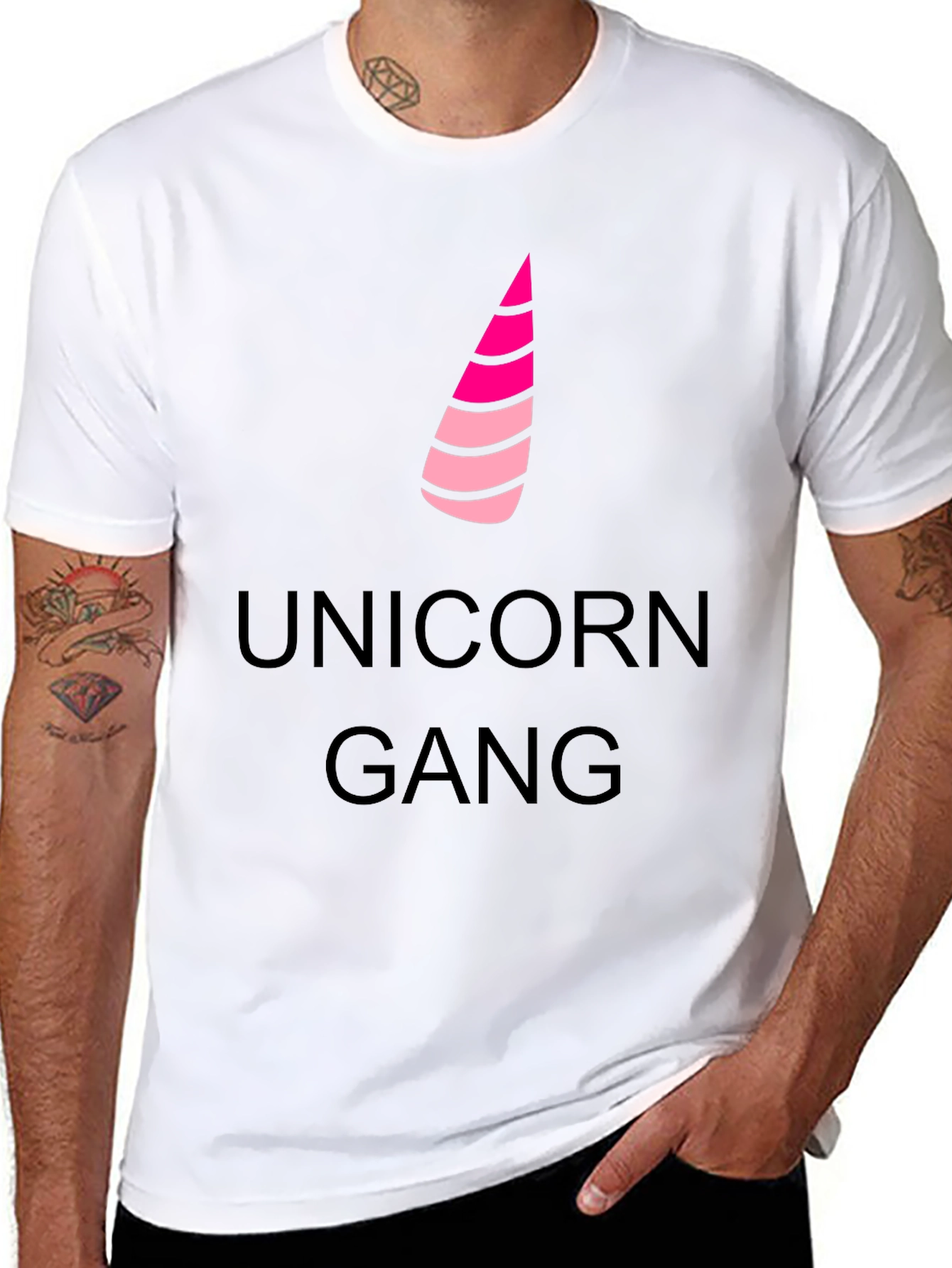 Unicorn Gang Black T-Shirt