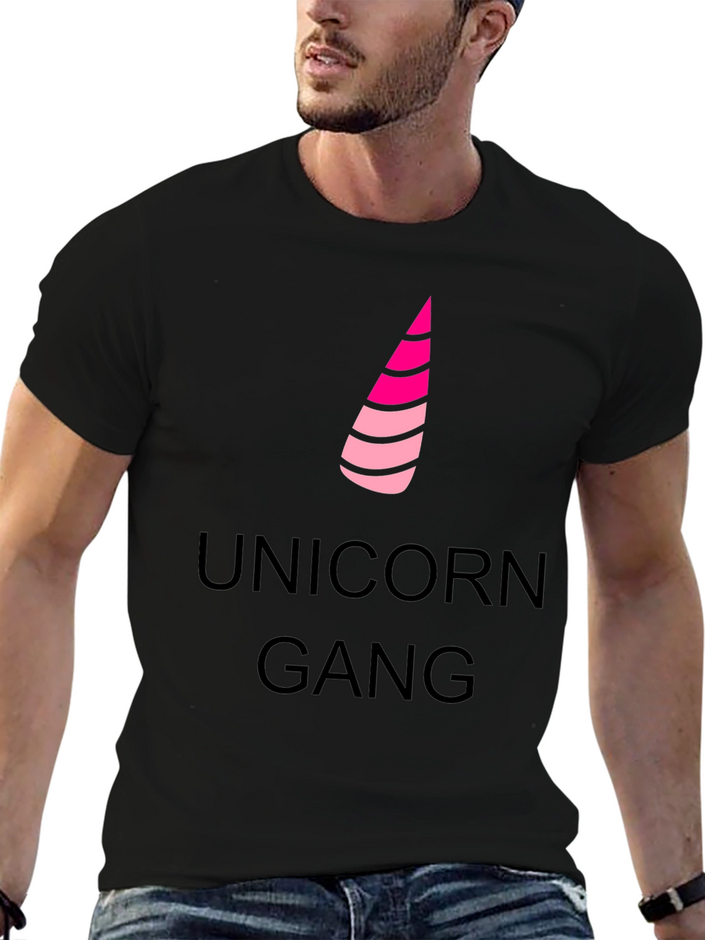 Unicorn Gang Black T-Shirt