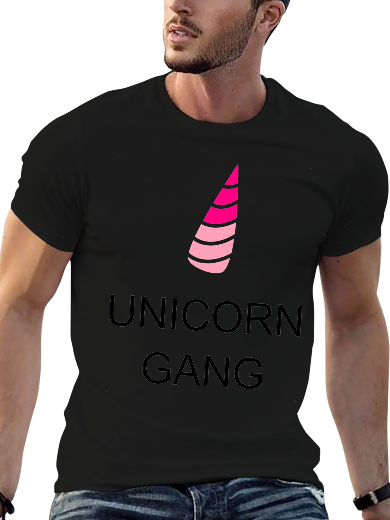 Unicorn Gang Black T-Shirt