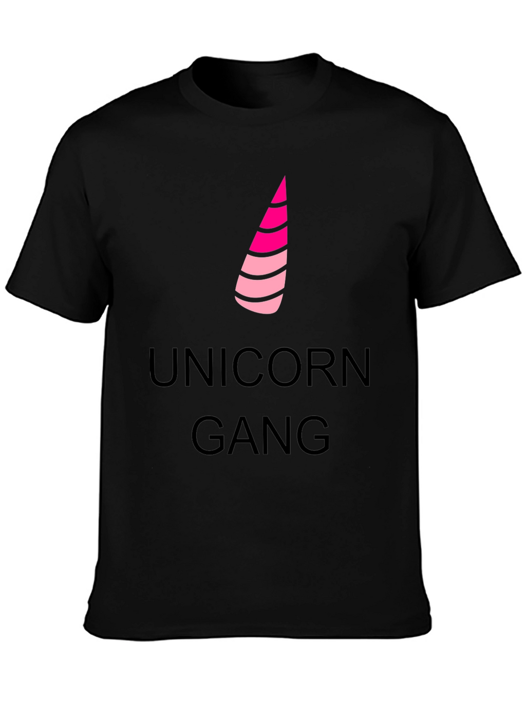 Unicorn Gang Black T-Shirt