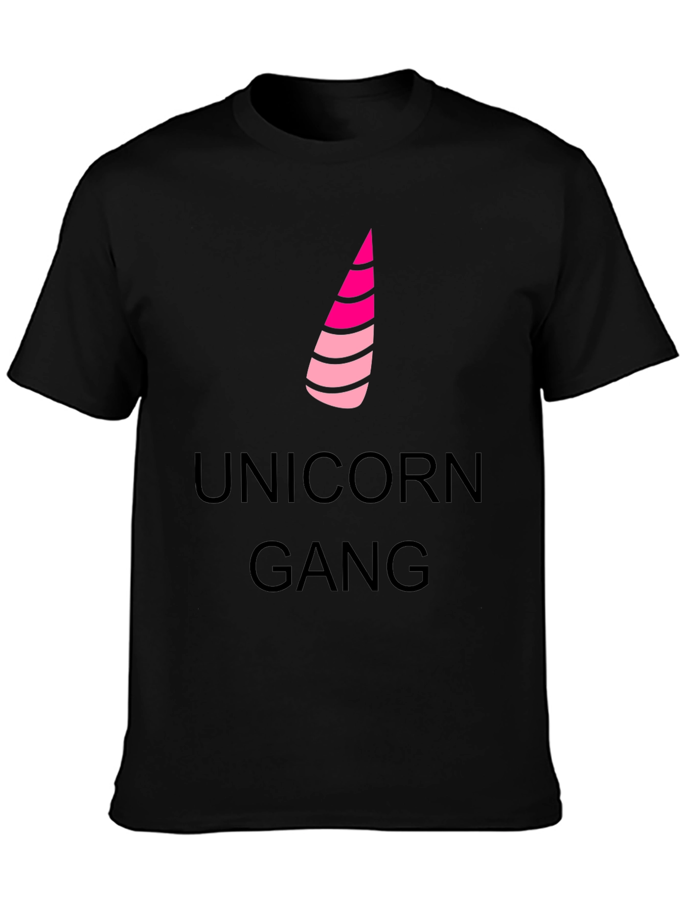 Unicorn Gang Black T-Shirt