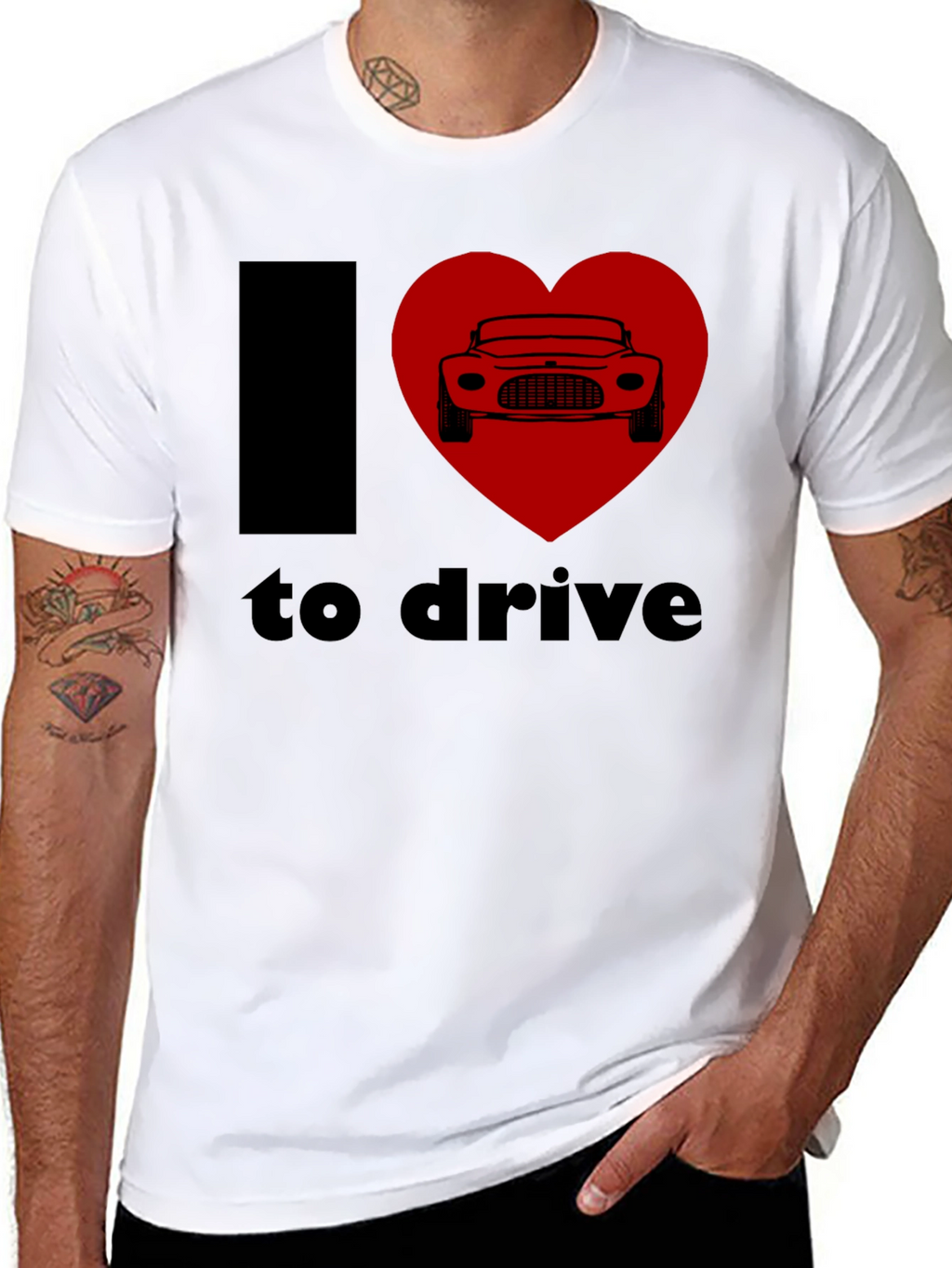 I Heart to Drive Car Lover T-Shirt