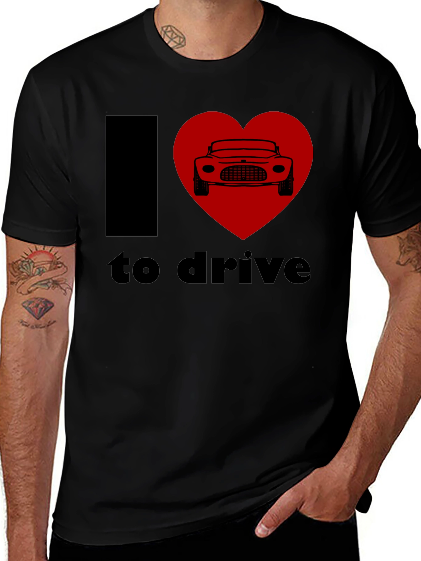 I Heart to Drive Car Lover T-Shirt