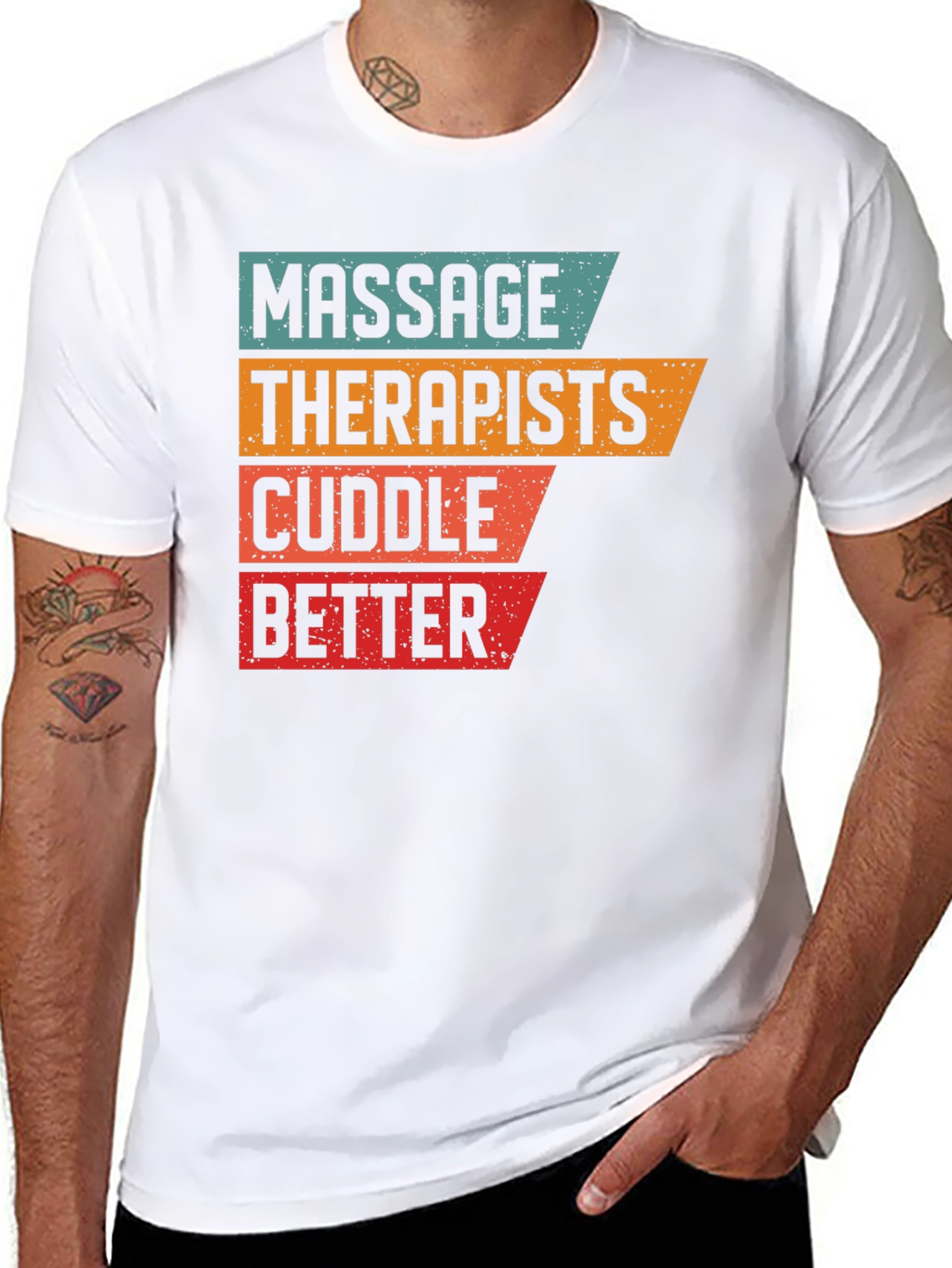 Massage Therapists Cuddle Better T-Shirt