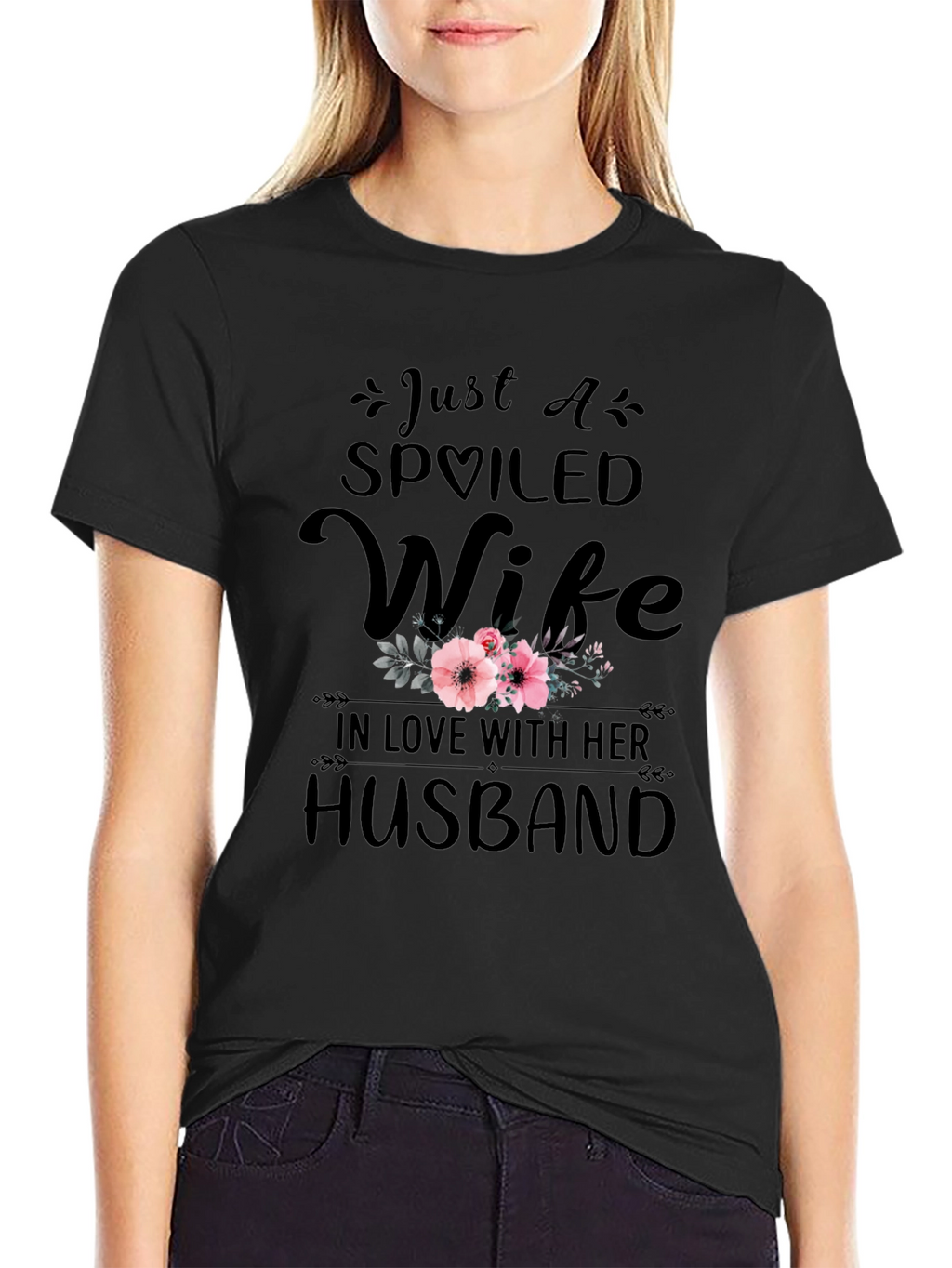 Spoiled Wife T-Shirt - Husband Love Tee