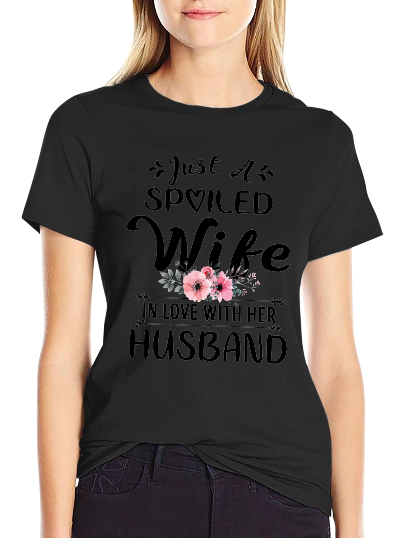 Spoiled Wife T-Shirt - Husband Love Tee