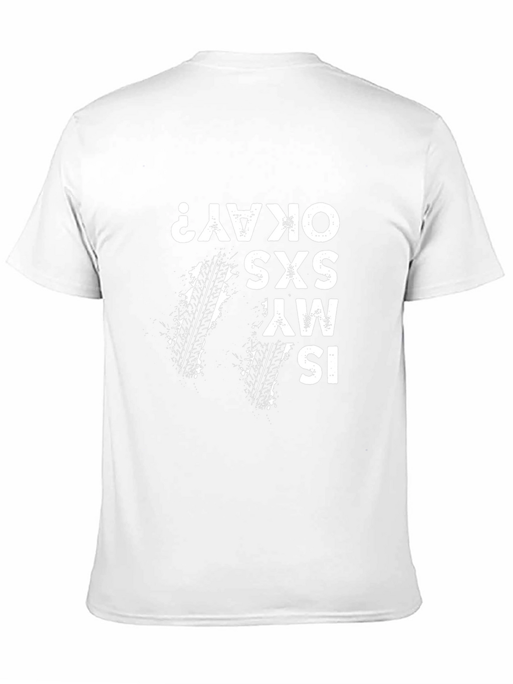 Is My SXS Okay? Mens Black Graphic Tee