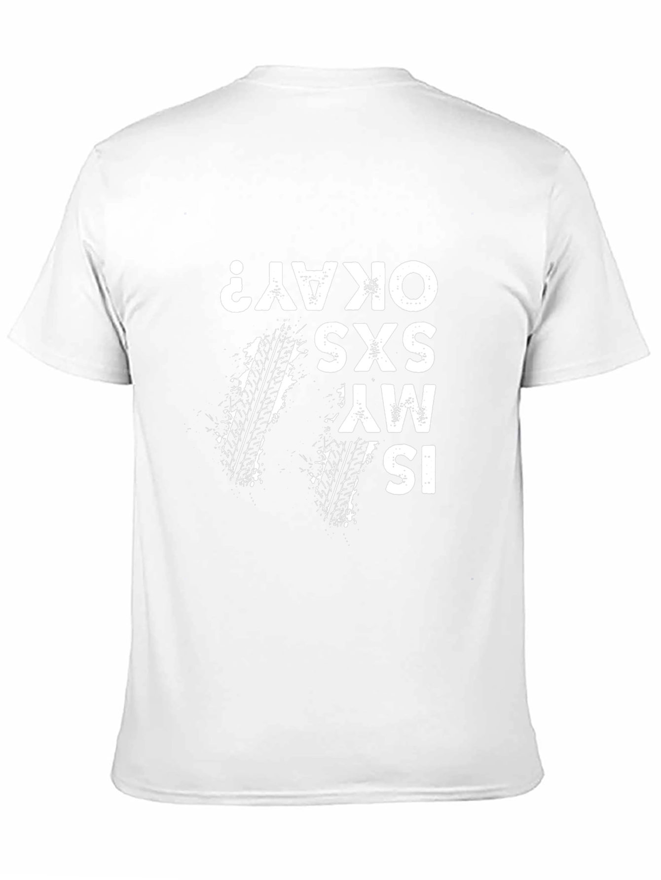 Is My SXS Okay? Mens Black Graphic Tee