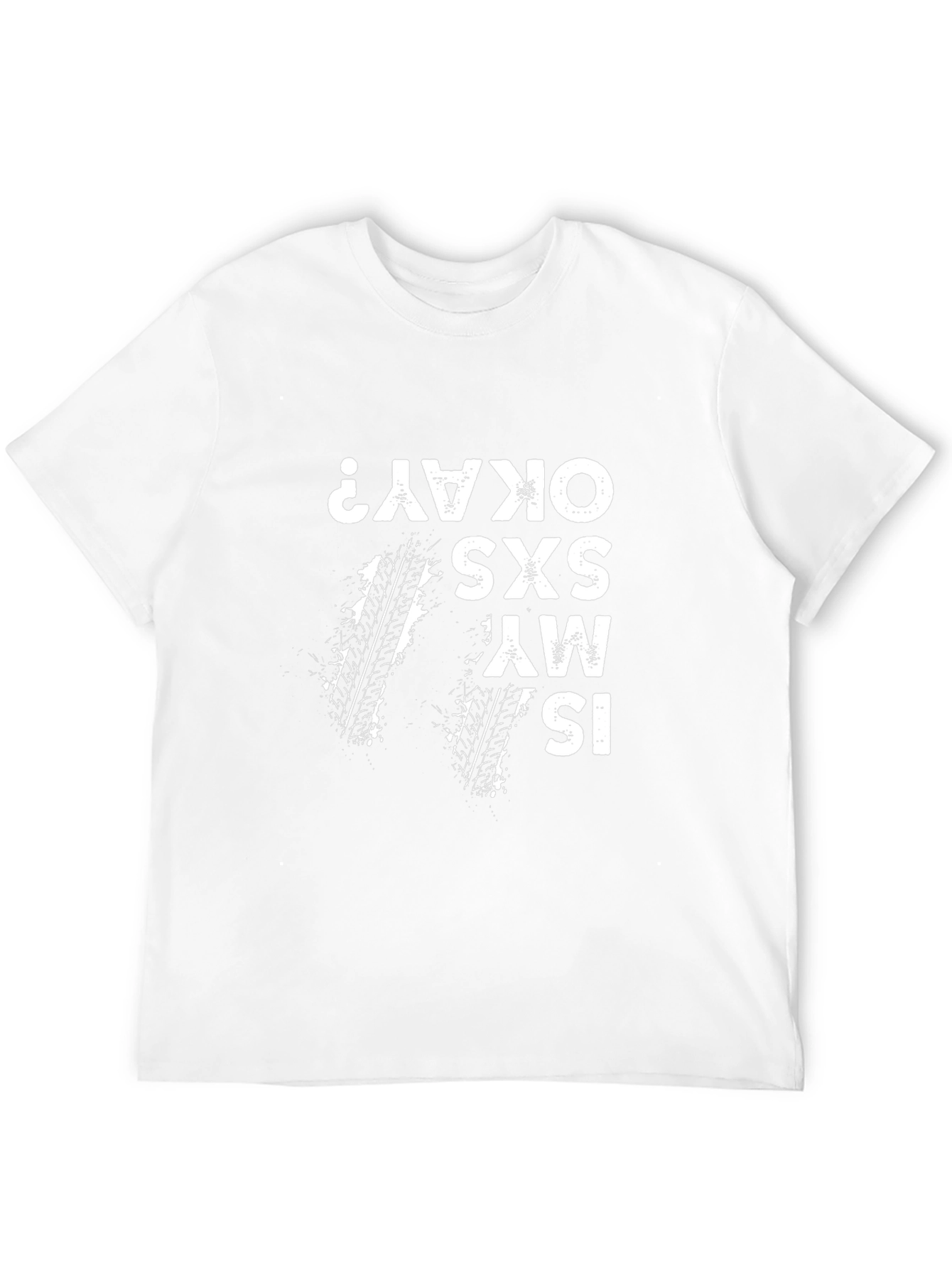 Is My SXS Okay? Mens Black Graphic Tee