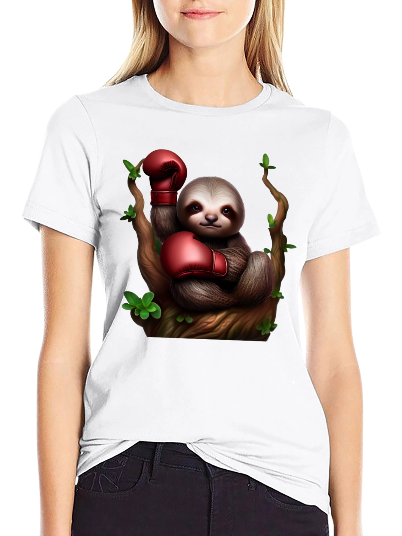 Sloth Boxer Graphic Tee