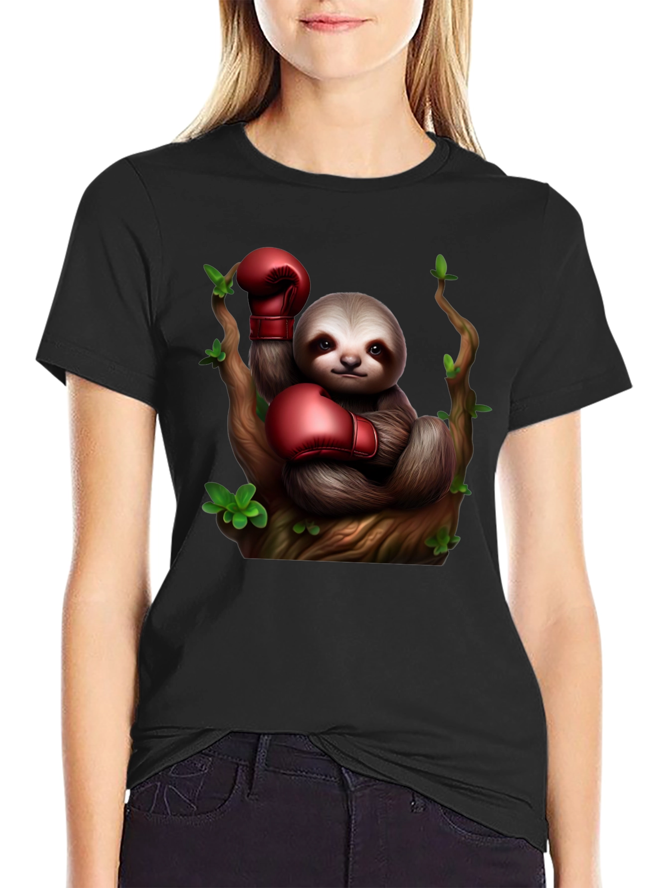 Sloth Boxer Graphic Tee
