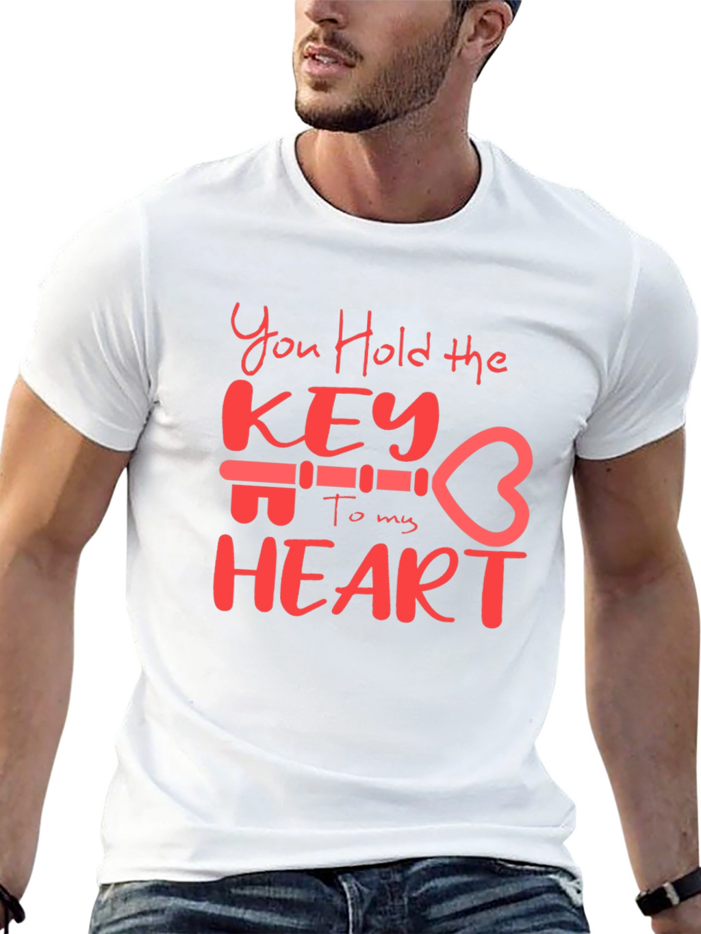 You Hold The Key To My Heart Graphic T-Shirt