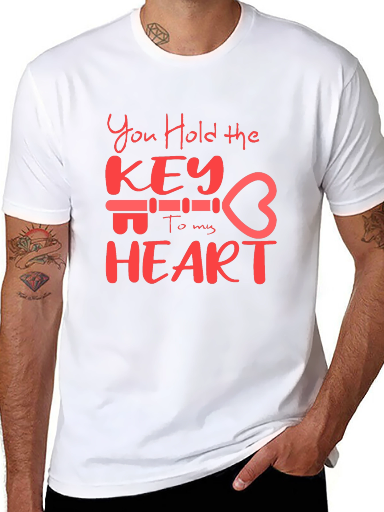 You Hold The Key To My Heart Graphic T-Shirt