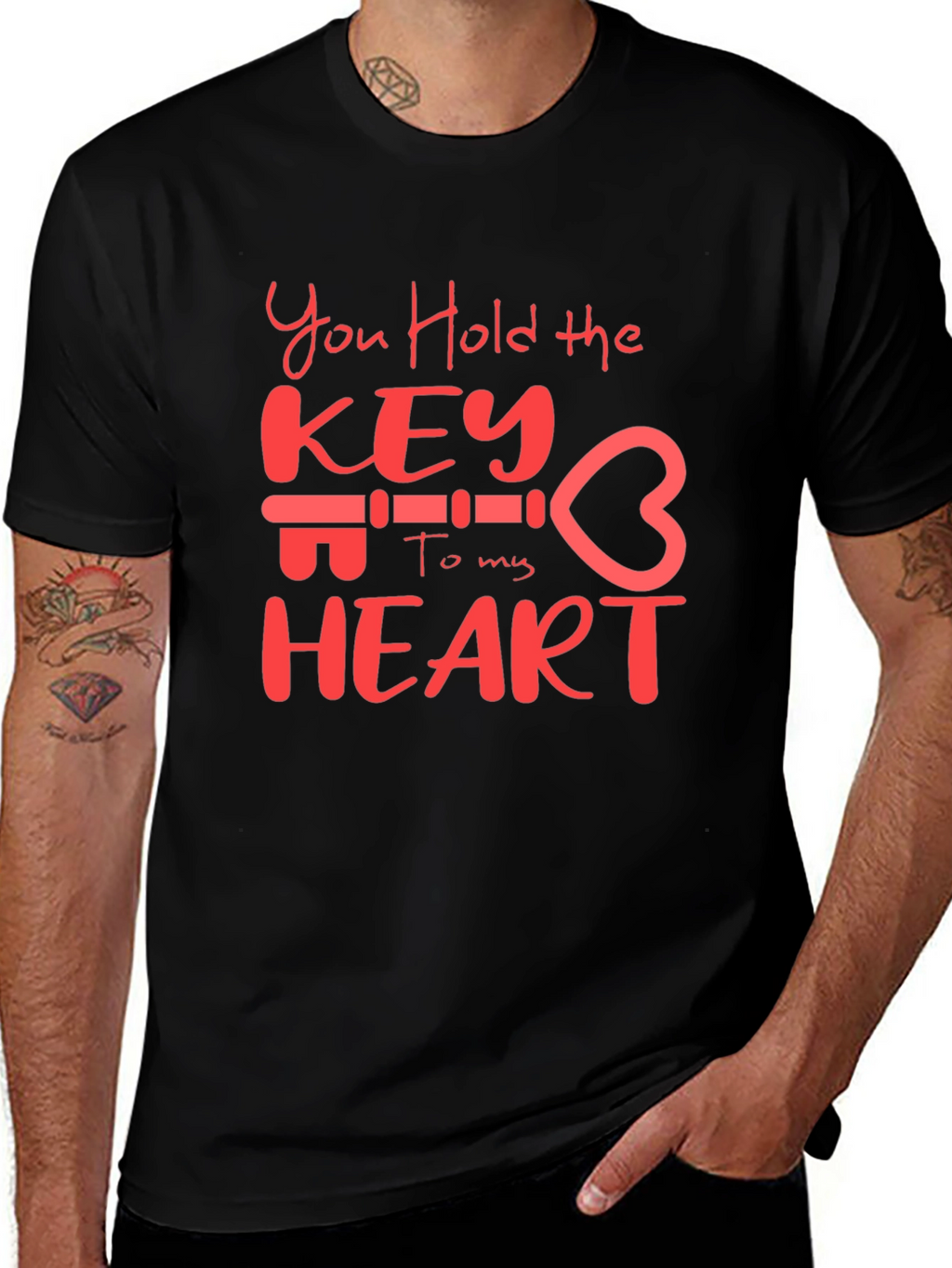 You Hold The Key To My Heart Graphic T-Shirt