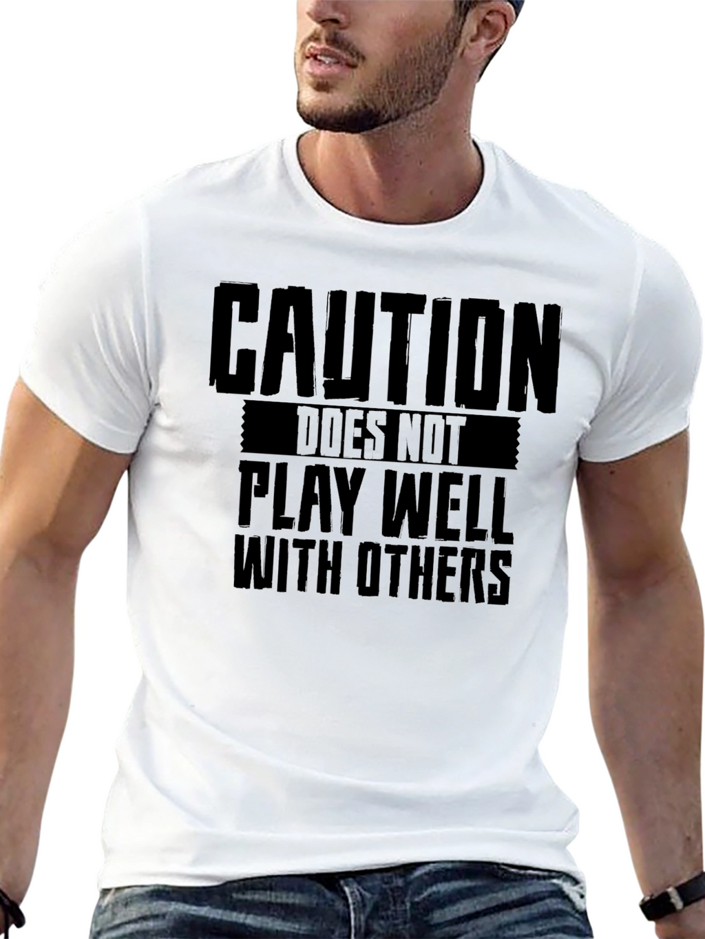 Caution: Does Not Play Well With Others T-Shirt