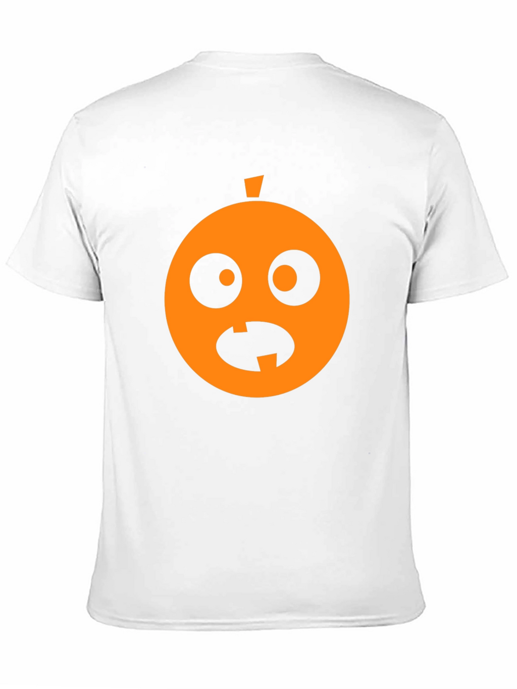 Funny Halloween Pumpkin Face Black T-Shirt