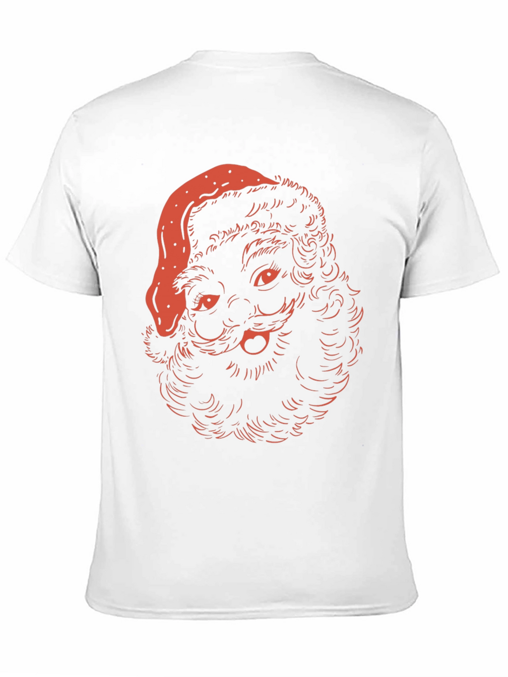 Festive Santa T-Shirt - Holiday Graphic Tee