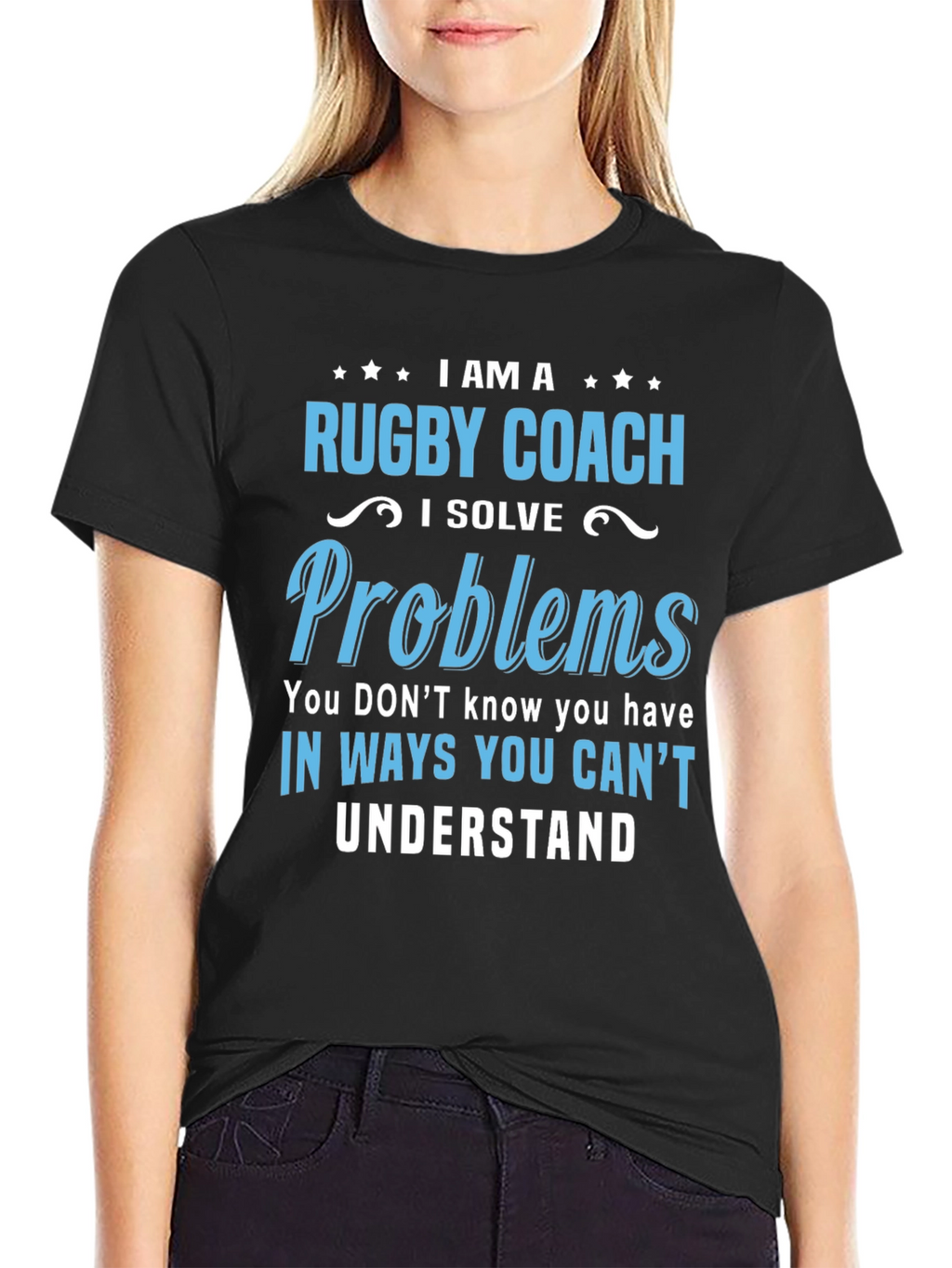 Rugby Coach Problem Solver T-Shirt