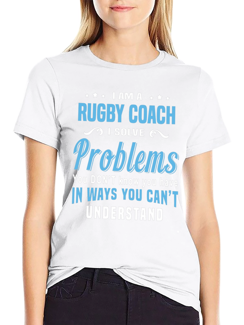Rugby Coach Problem Solver T-Shirt