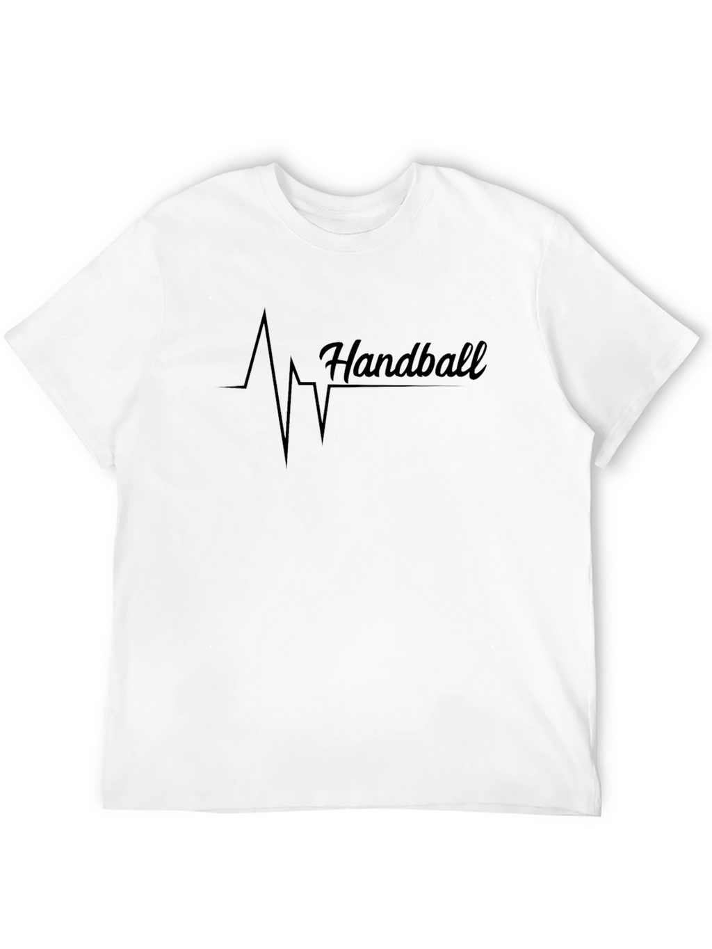 Handball Heartbeat T-Shirt - Passionate Sports Fan Tee