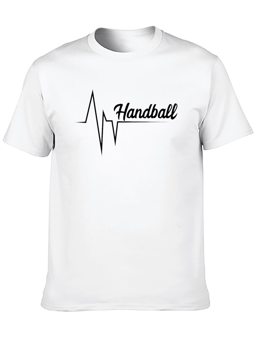 Handball Heartbeat T-Shirt - Passionate Sports Fan Tee