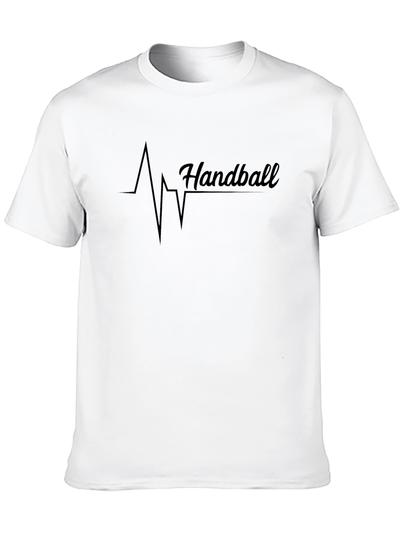Handball Heartbeat T-Shirt - Passionate Sports Fan Tee