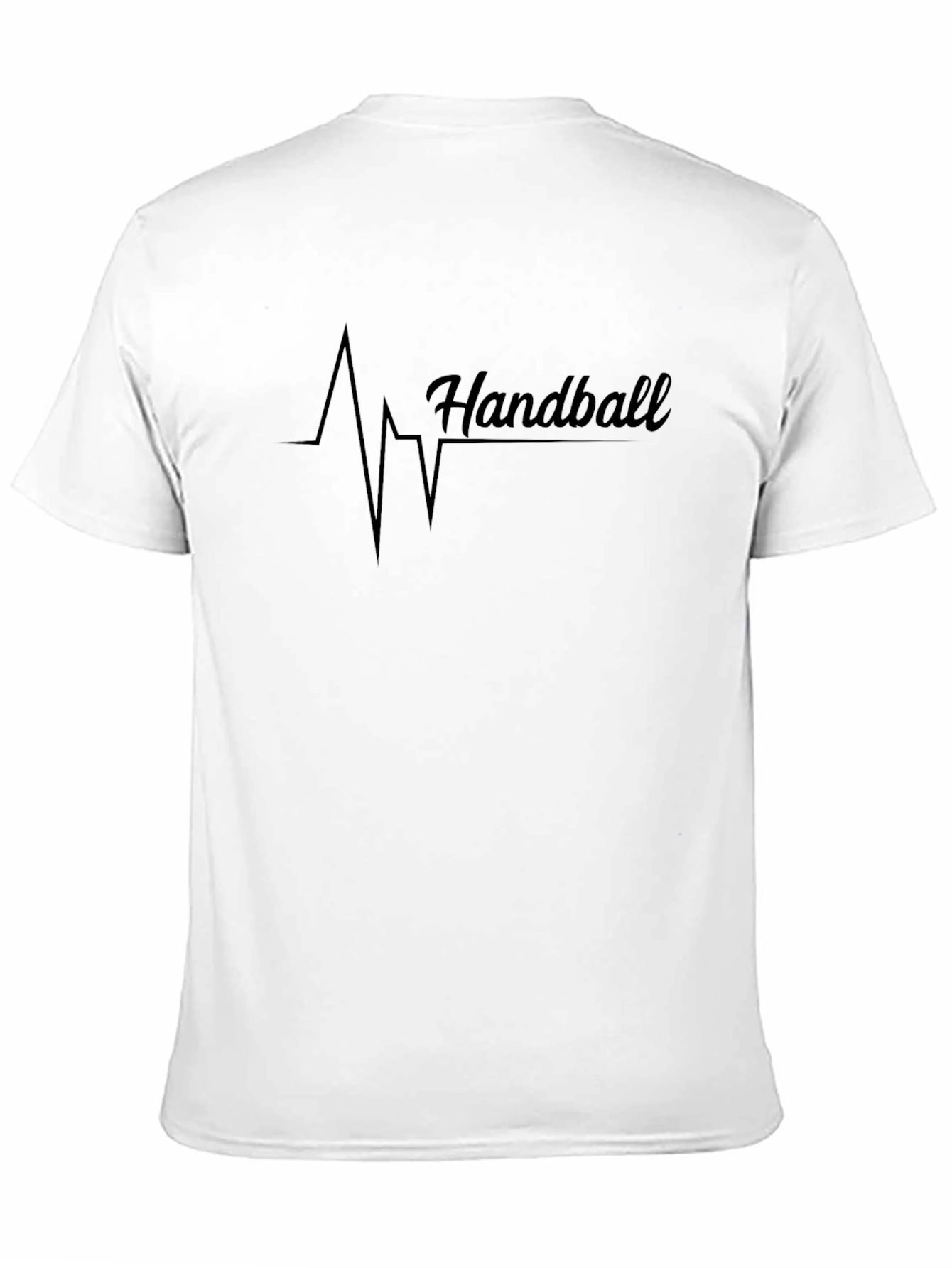 Handball Heartbeat T-Shirt - Passionate Sports Fan Tee