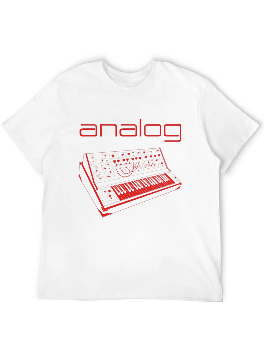 Analog Synth T-Shirt - Music Producer Tee