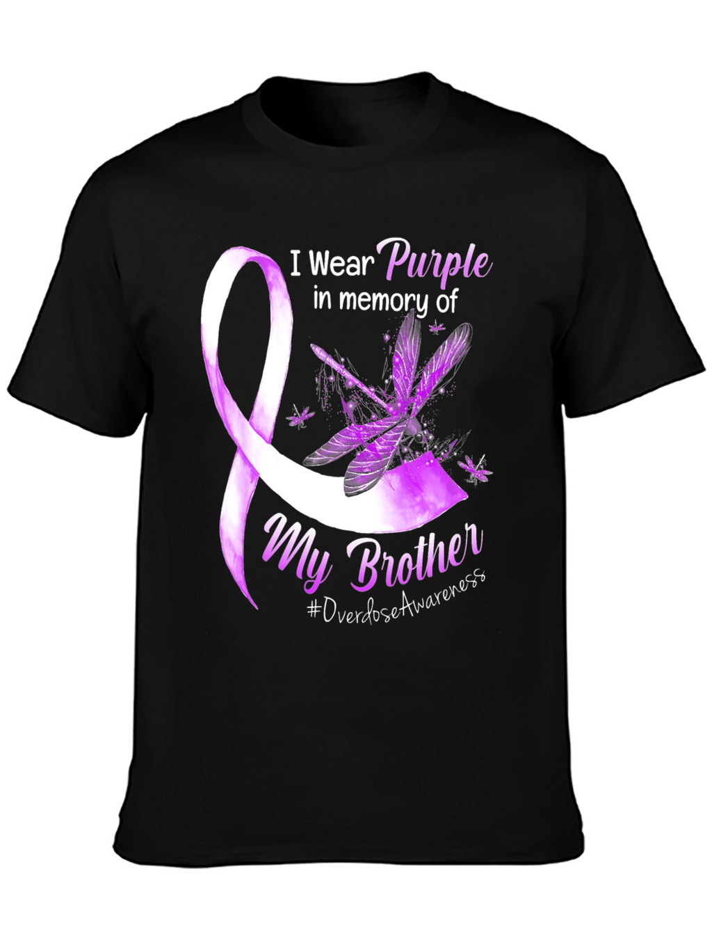 Purple Overdose Awareness T-Shirt