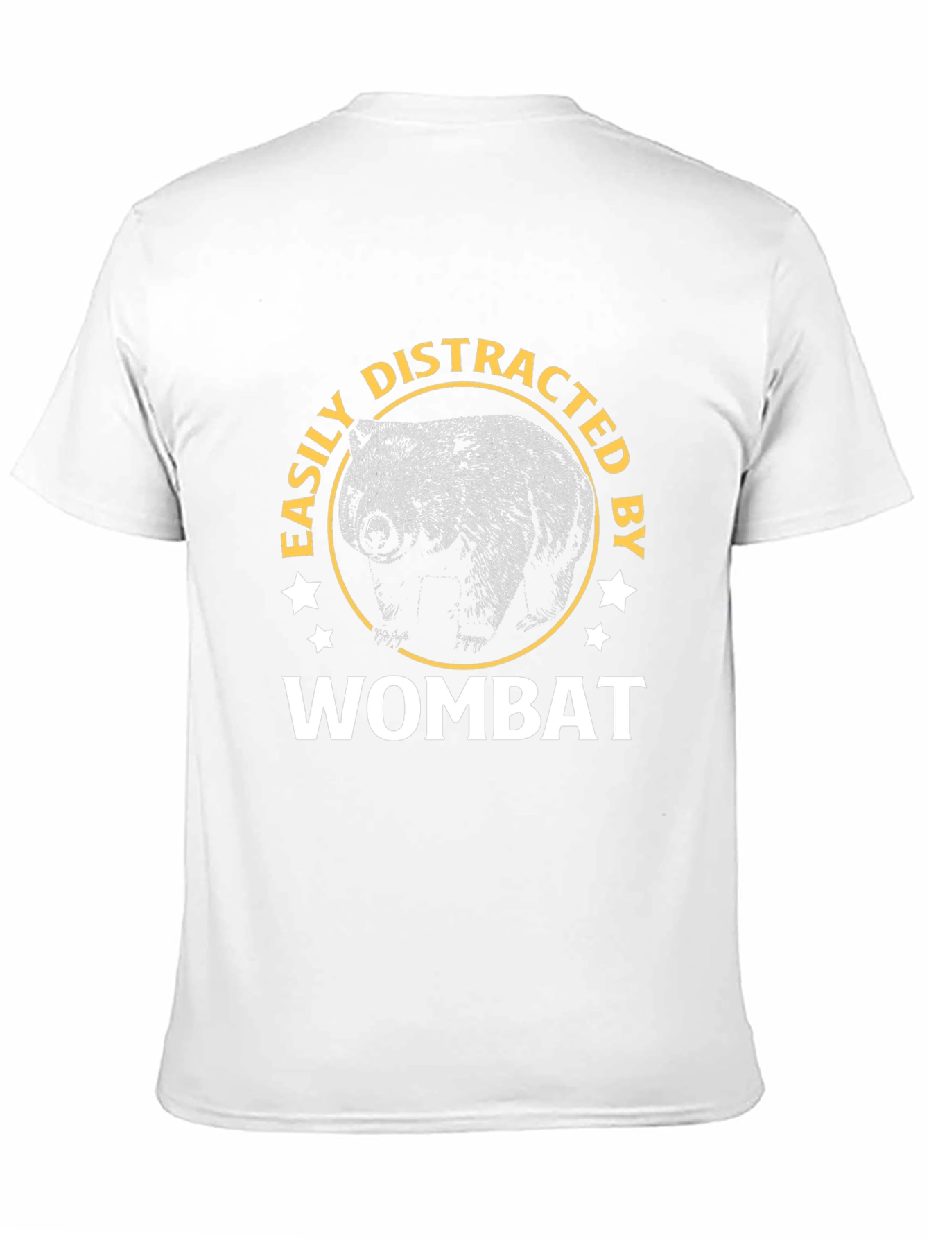 Easily Distracted By Wombat Graphic T-Shirt