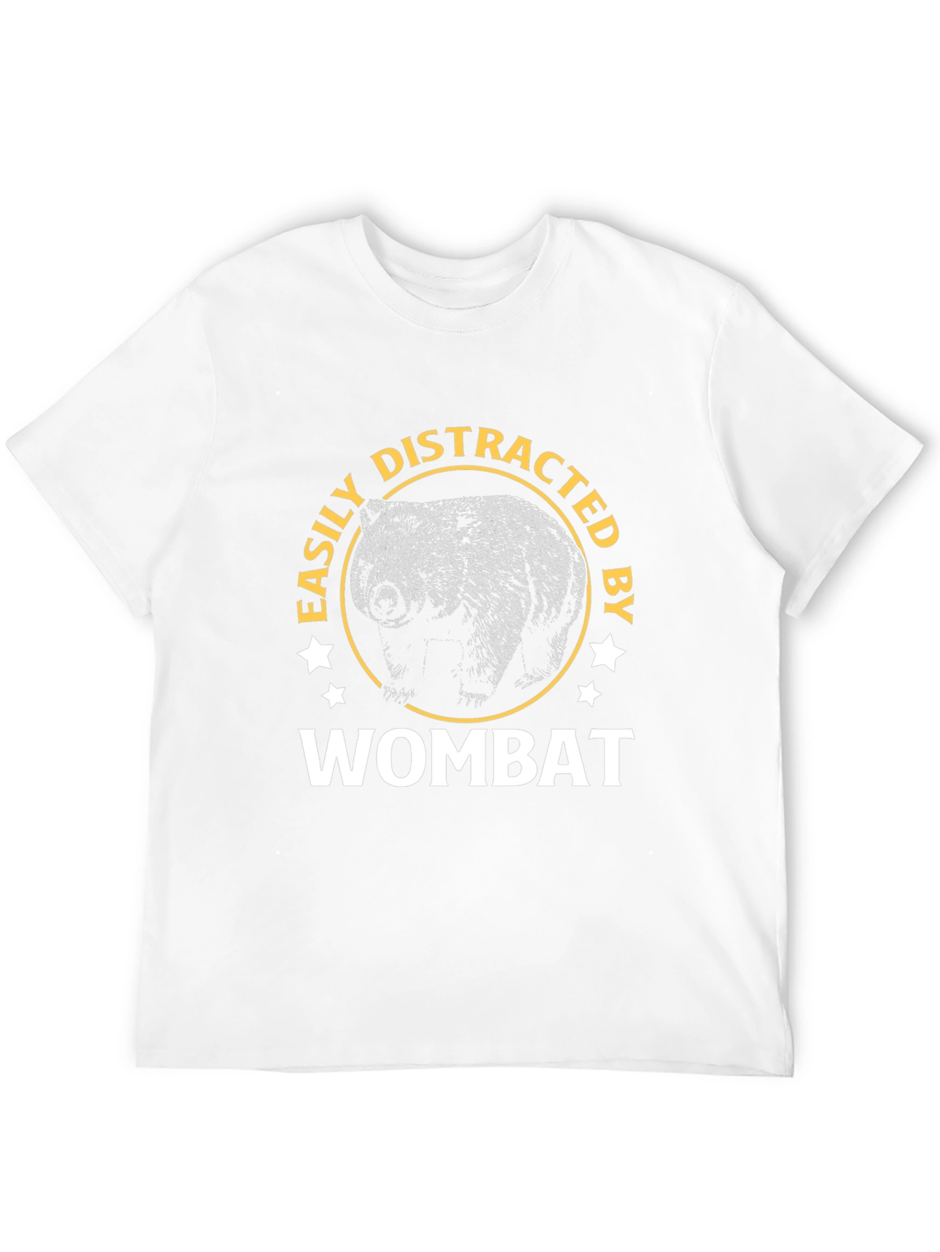 Easily Distracted By Wombat Graphic T-Shirt