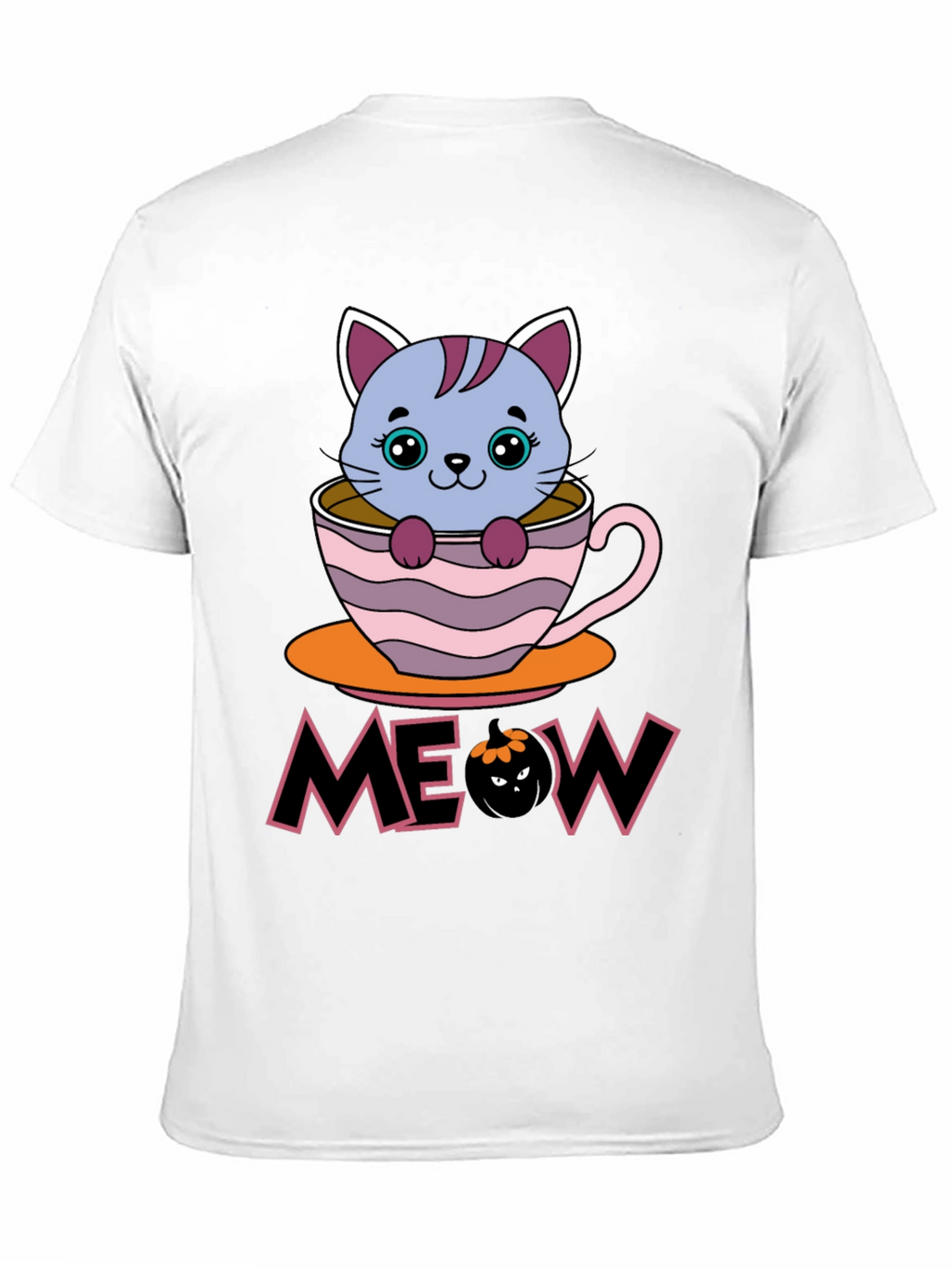 Halloween Cat in Cup T-Shirt