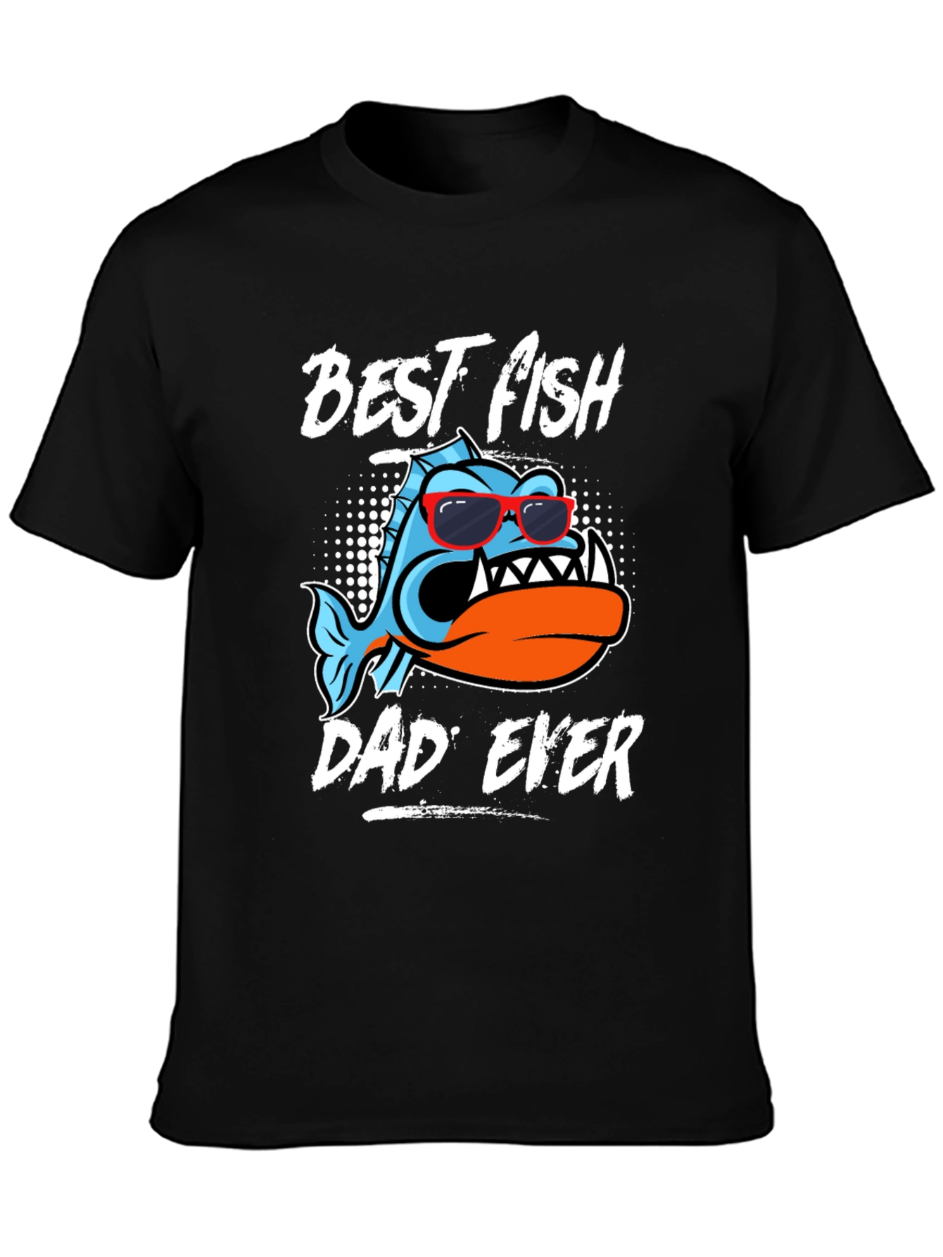 Best Fish Dad Ever T-Shirt | Novelty Fathers Day Tee