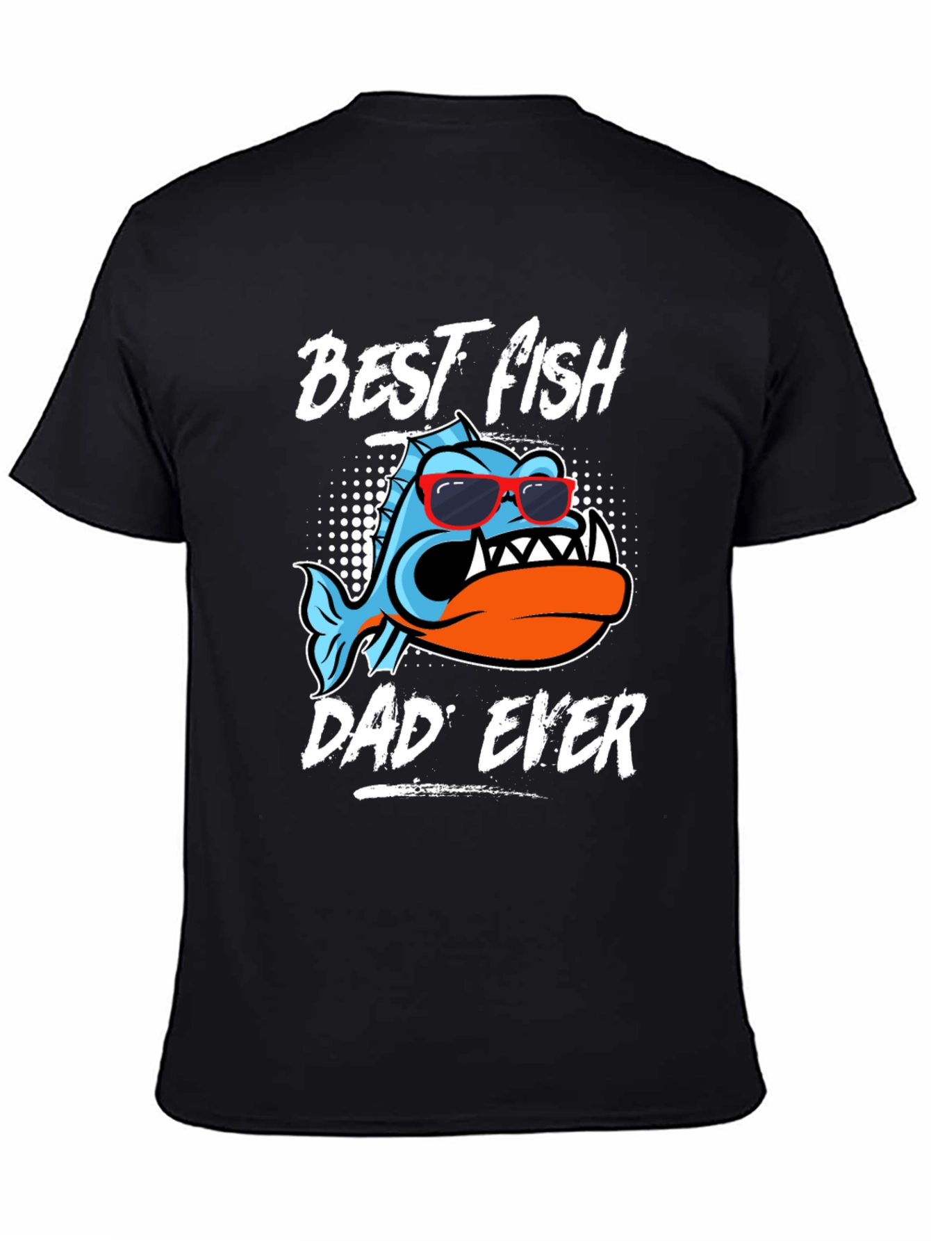 Best Fish Dad Ever T-Shirt | Novelty Fathers Day Tee