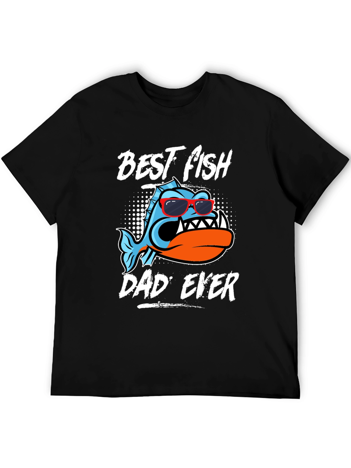 Best Fish Dad Ever T-Shirt | Novelty Fathers Day Tee