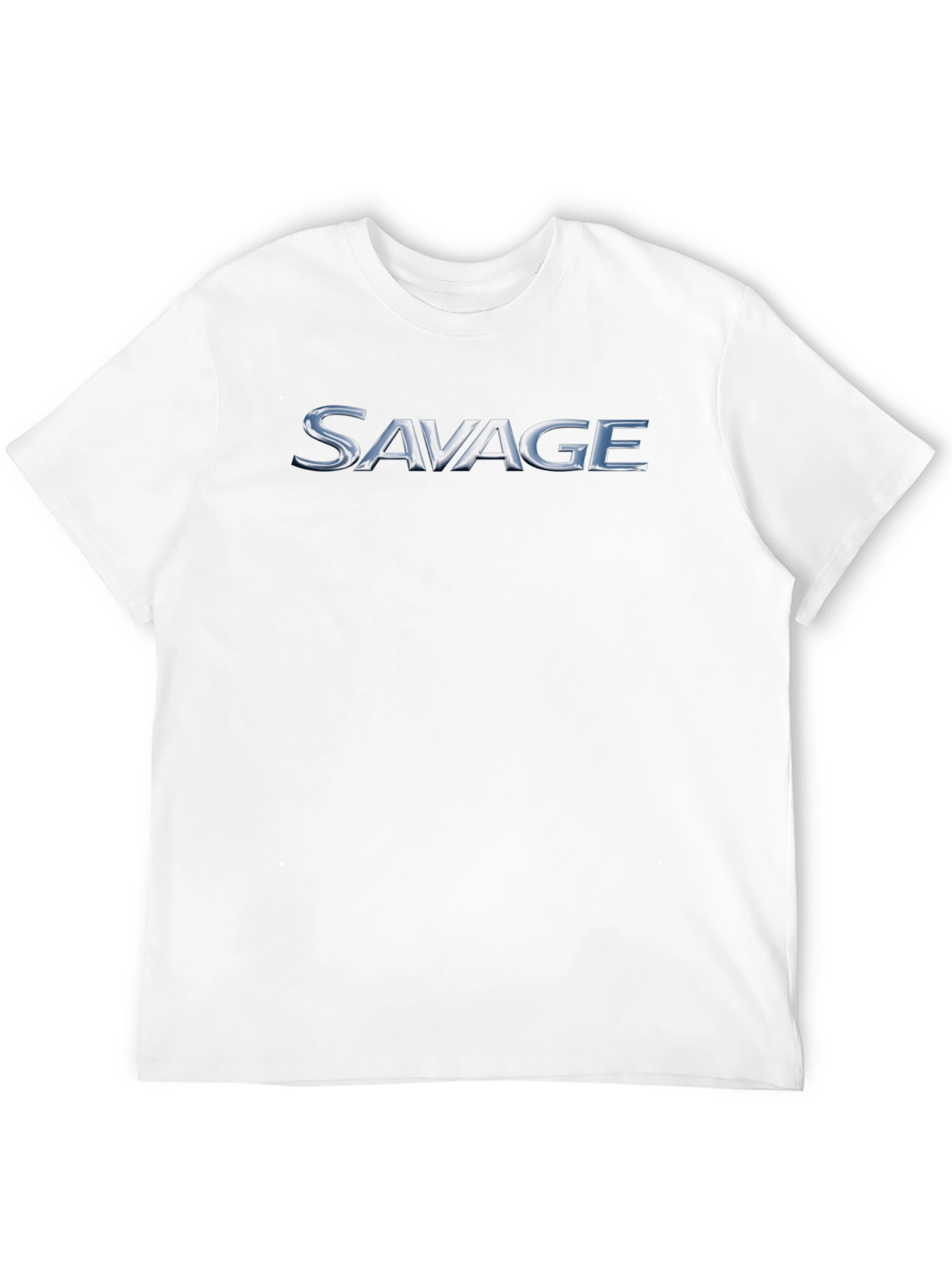 Savage Graphic Print Crew Neck T-Shirt