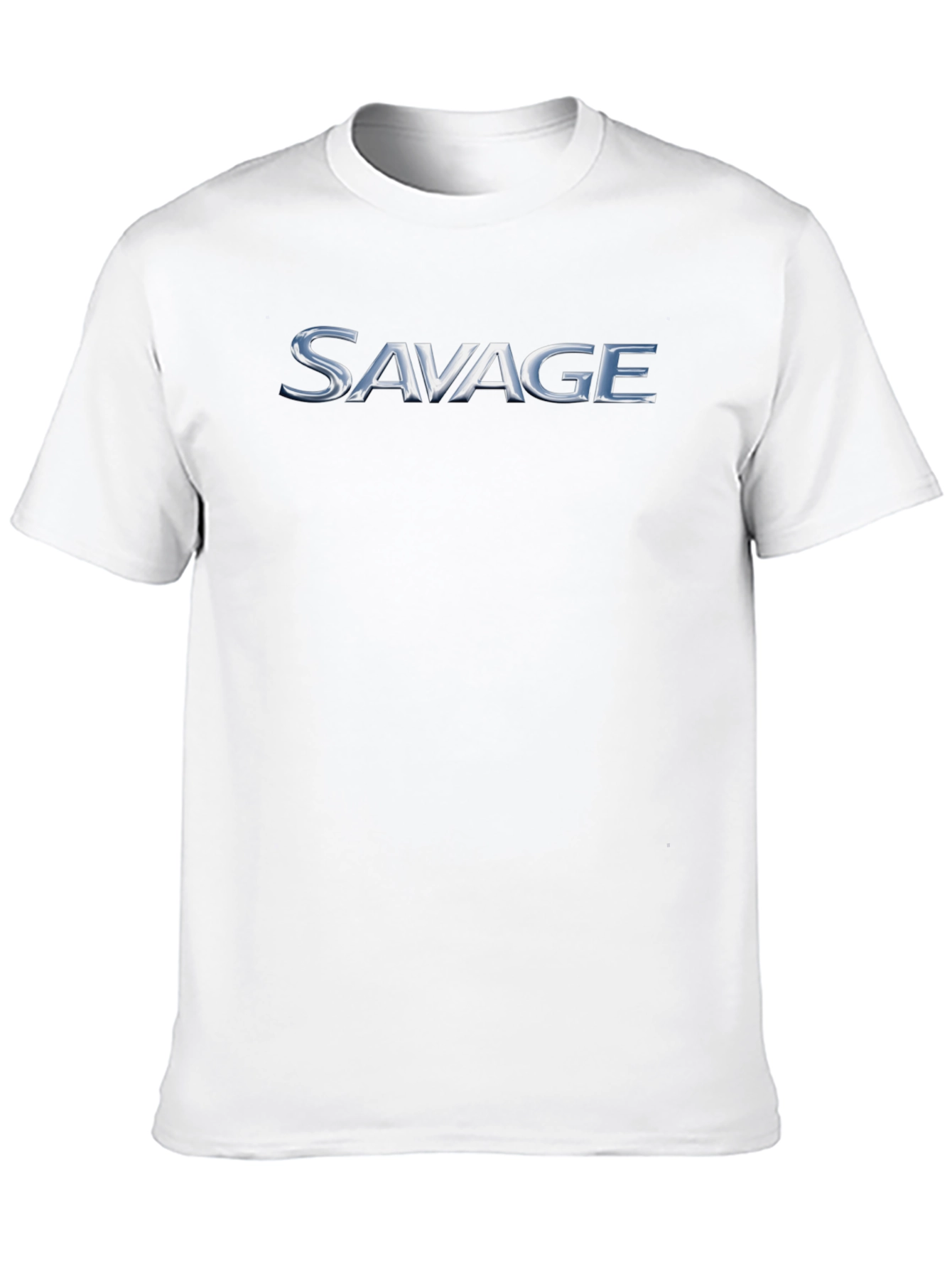Savage Graphic Print Crew Neck T-Shirt