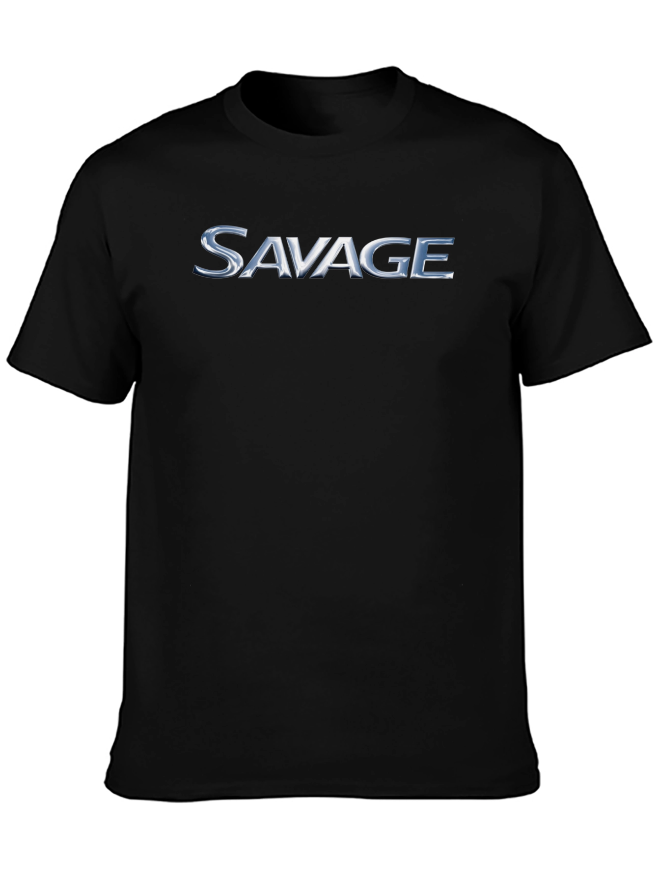 Savage Graphic Print Crew Neck T-Shirt