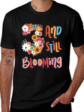 33 And Still Blooming Floral Graphic Tee