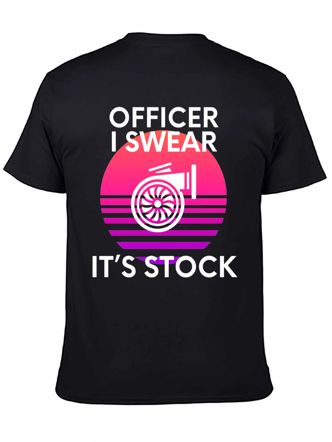 Officer I Swear Its Stock Turbo T-Shirt