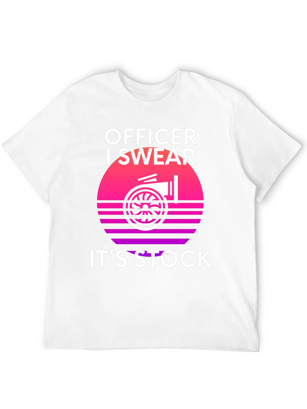 Officer I Swear Its Stock Turbo T-Shirt