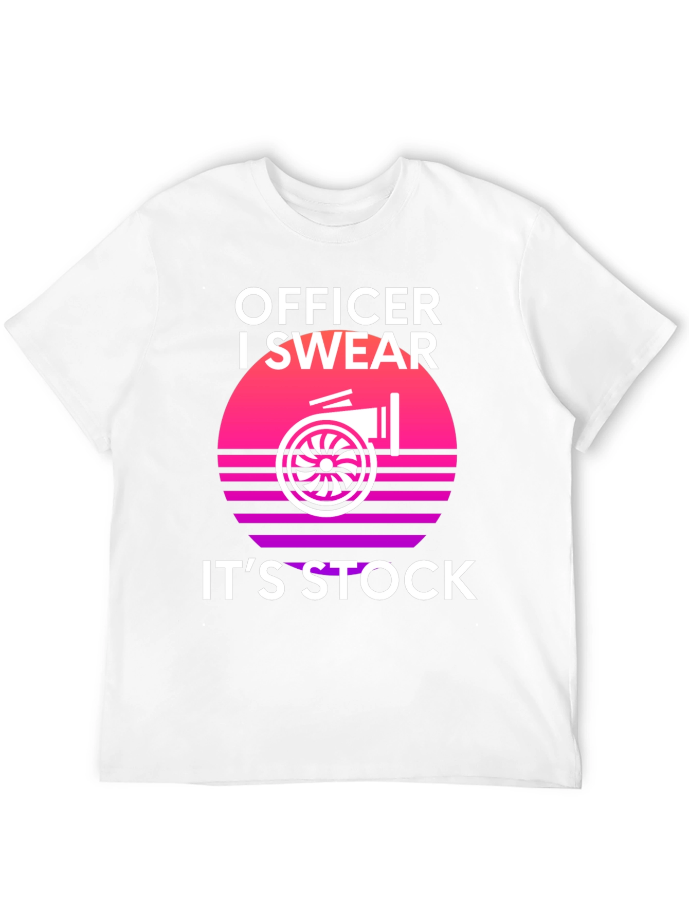 Officer I Swear Its Stock Turbo T-Shirt