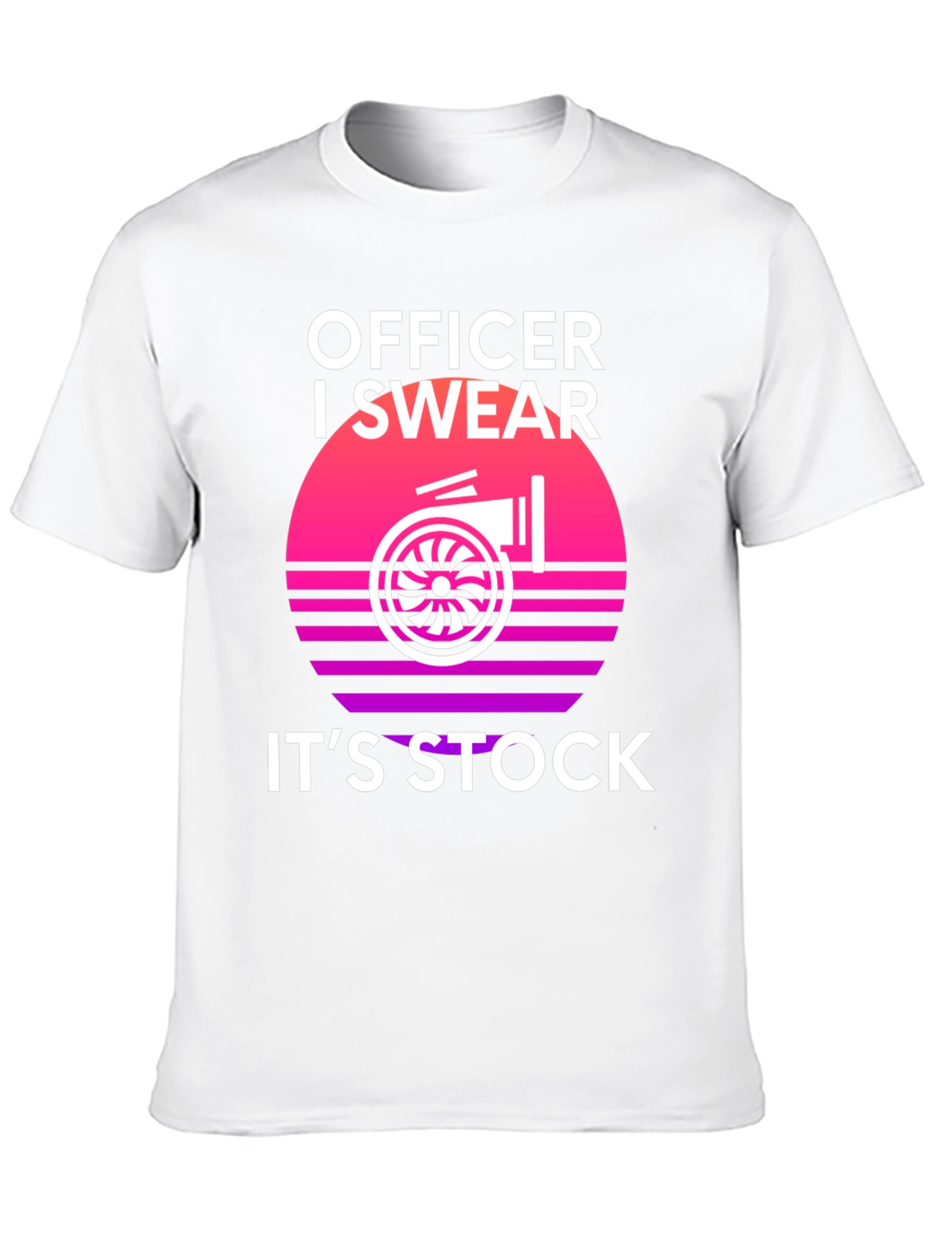 Officer I Swear Its Stock Turbo T-Shirt
