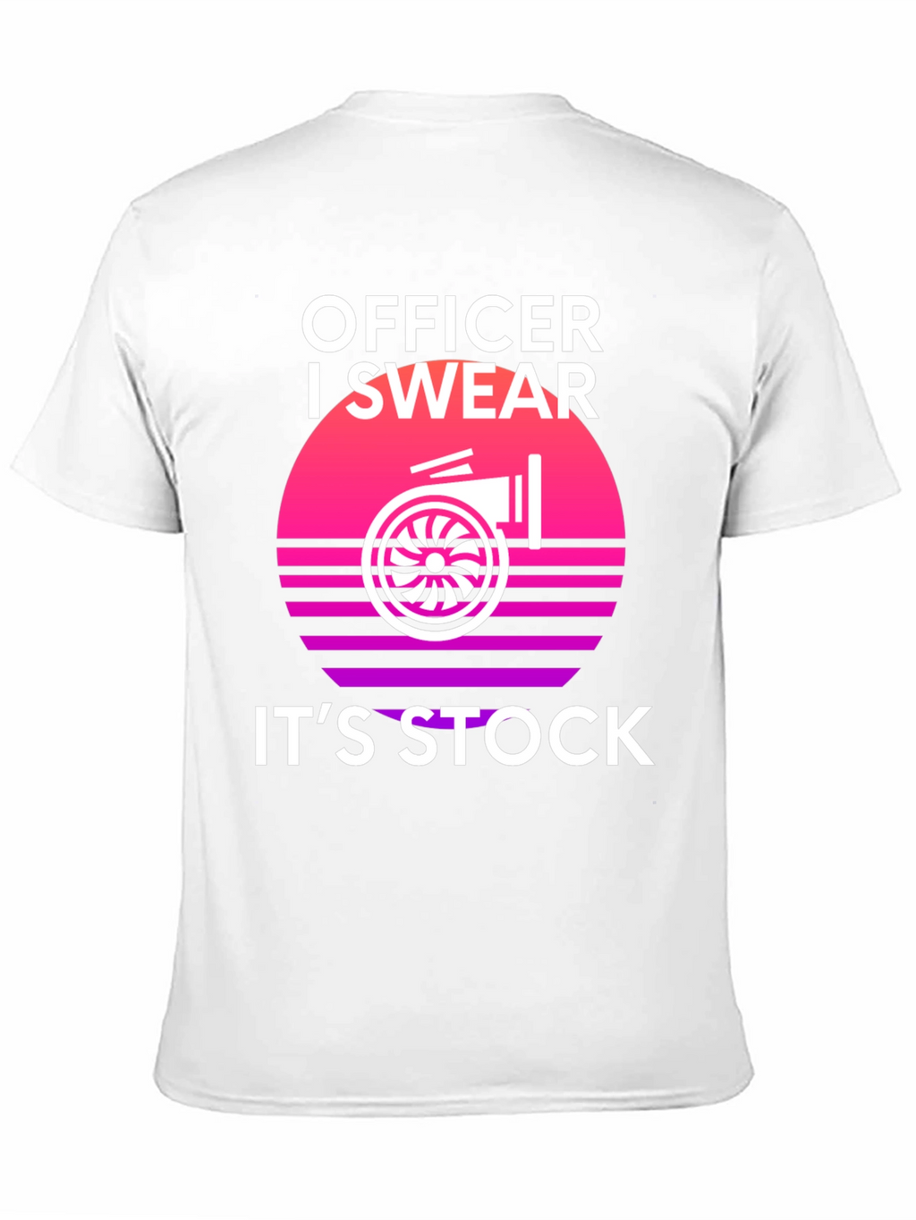Officer I Swear Its Stock Turbo T-Shirt