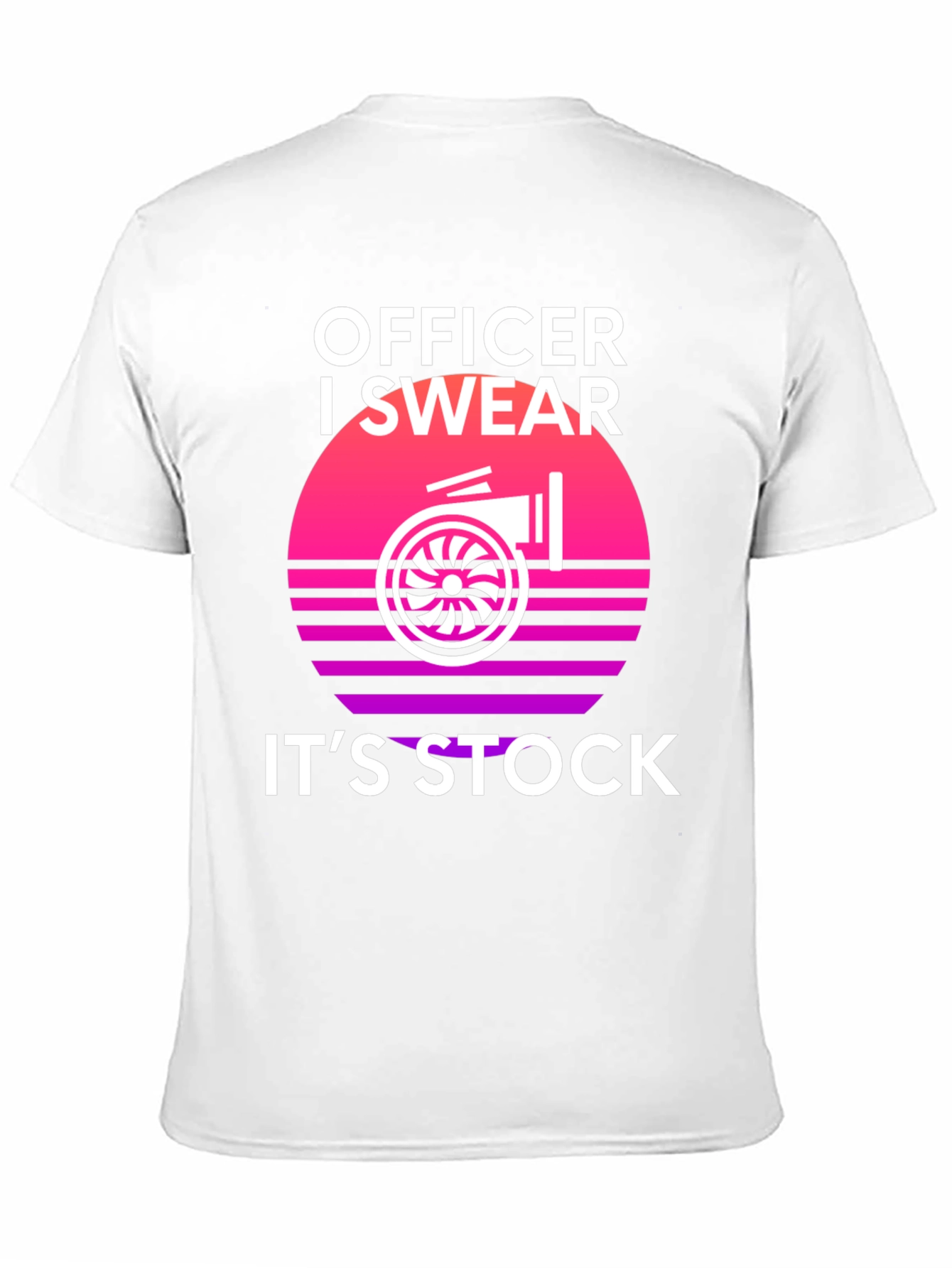 Officer I Swear Its Stock Turbo T-Shirt