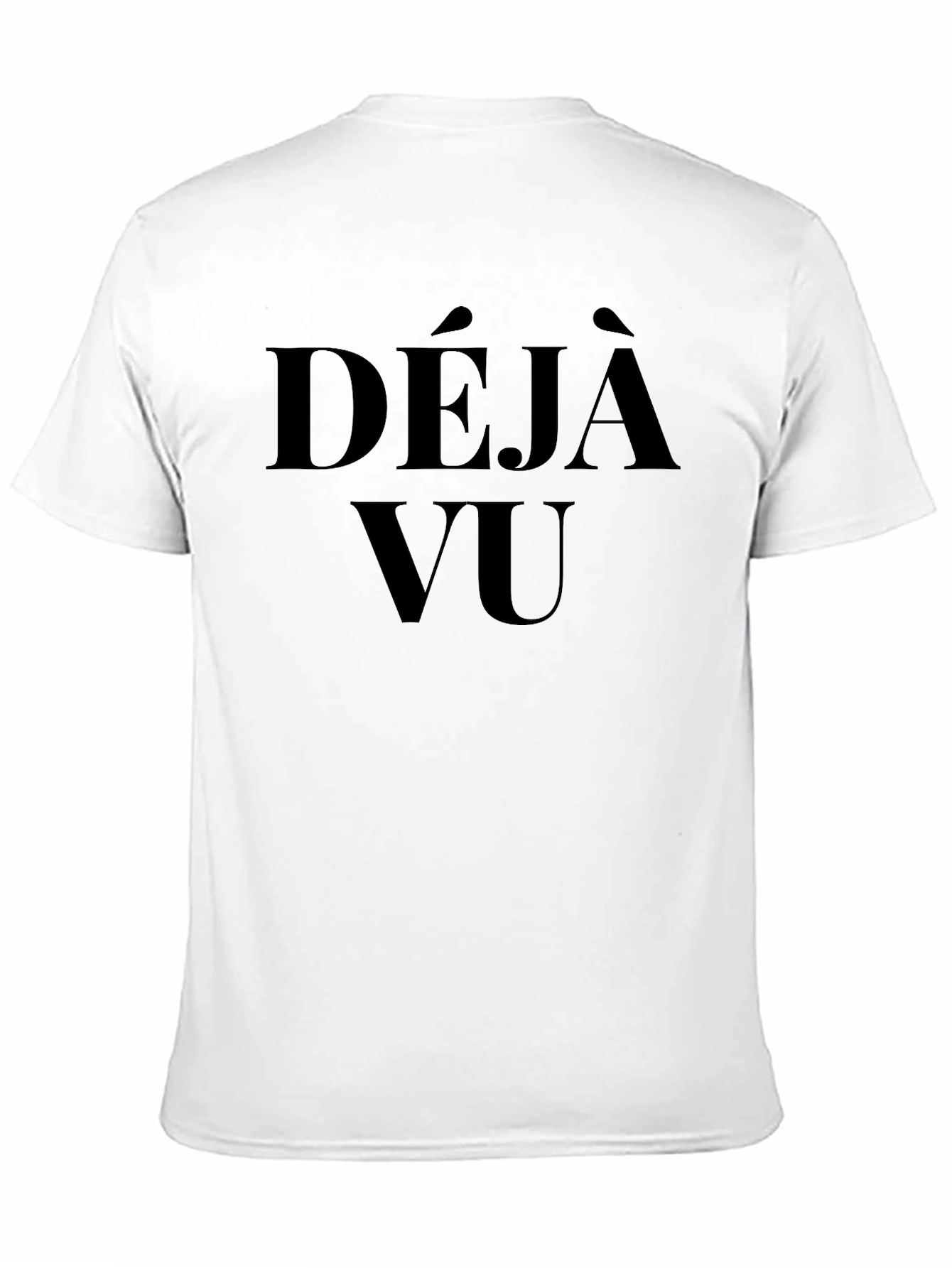 Déjà Vu Graphic T-Shirt - Soft Cotton Tee