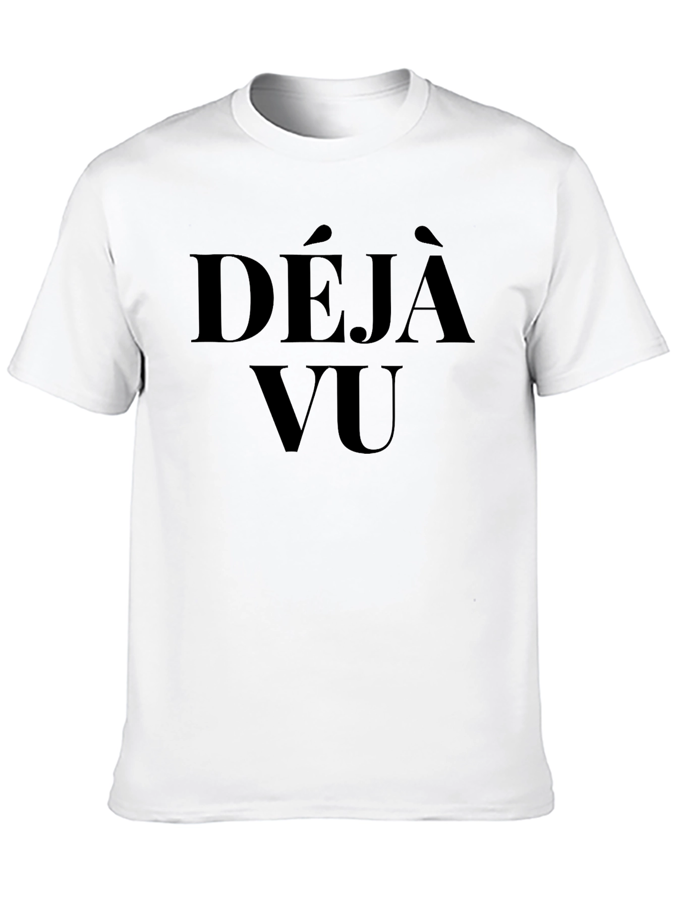 Déjà Vu Graphic T-Shirt - Soft Cotton Tee