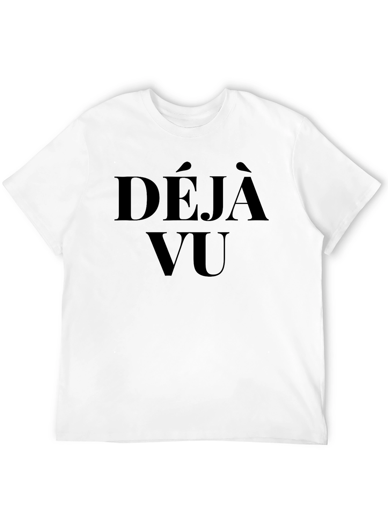 Déjà Vu Graphic T-Shirt - Soft Cotton Tee